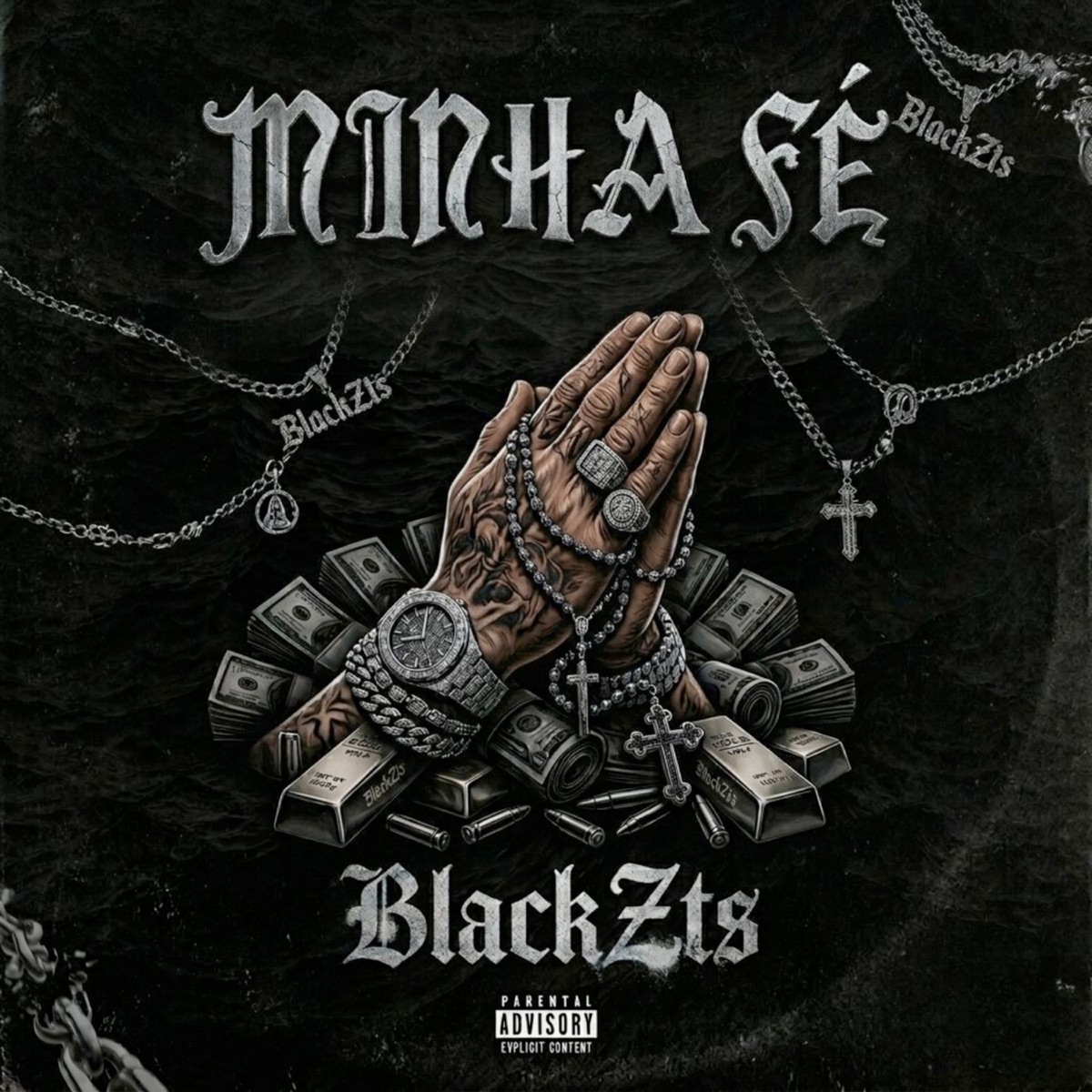 Minha Fé - Single by BlackZts & Jell Baby album cover