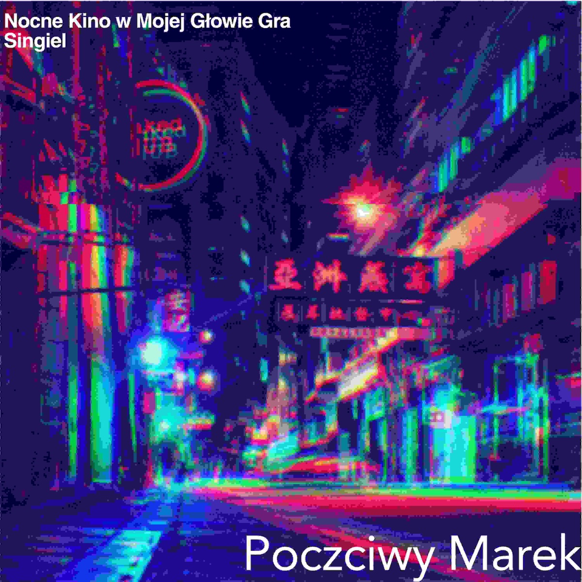 Nocne Kino w Mojej Głowie Gra - Single by Poczciwy Marek album cover