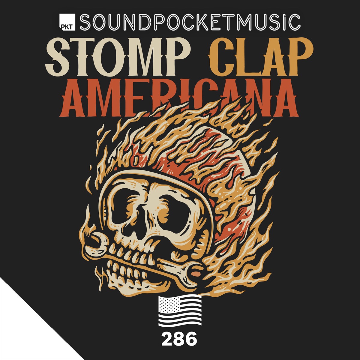 Stomp Clap Americana by Peter Ian Jones, Thomas Jack Foley & Marcus Lee album cover