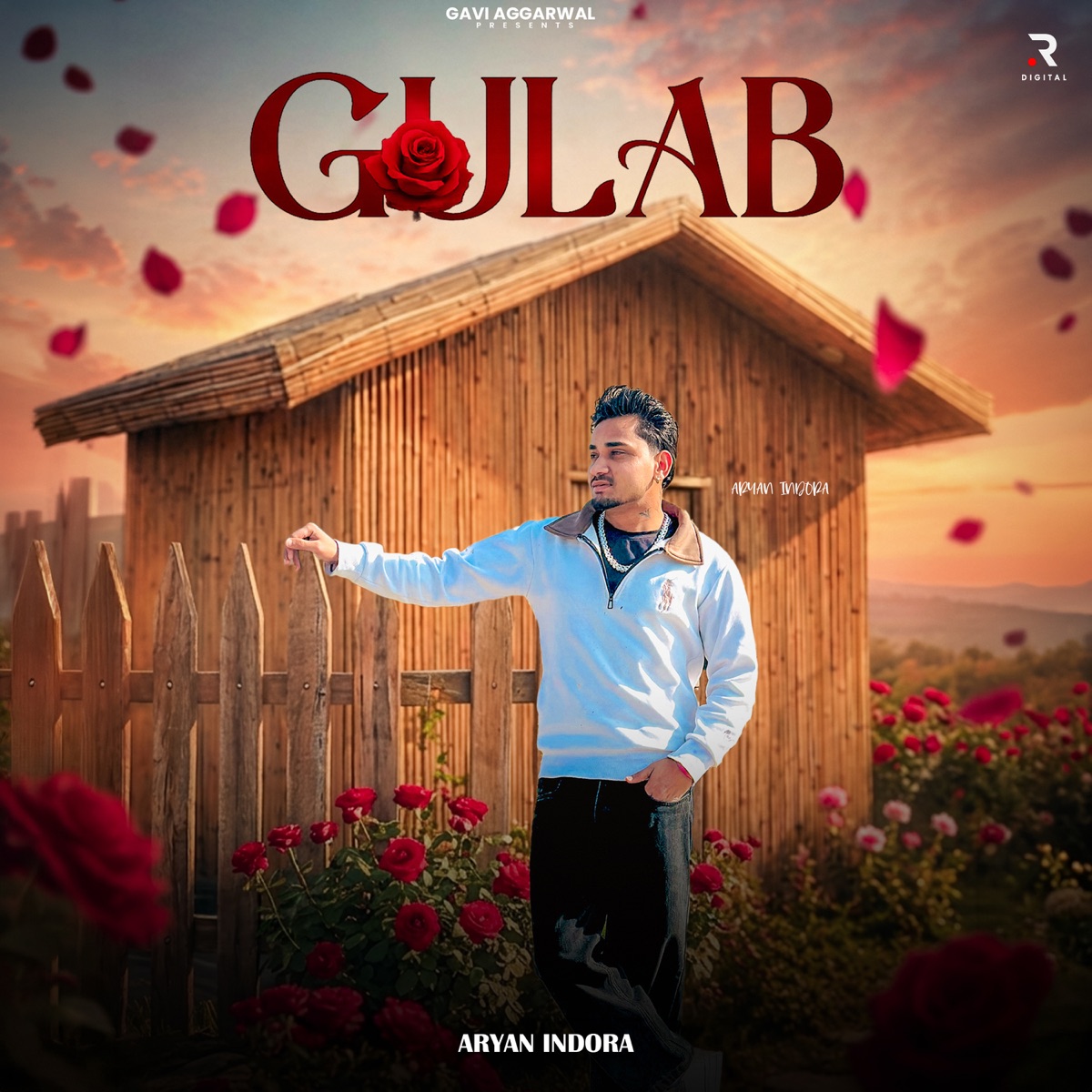 Gulab - Single by Aryan Indora album cover