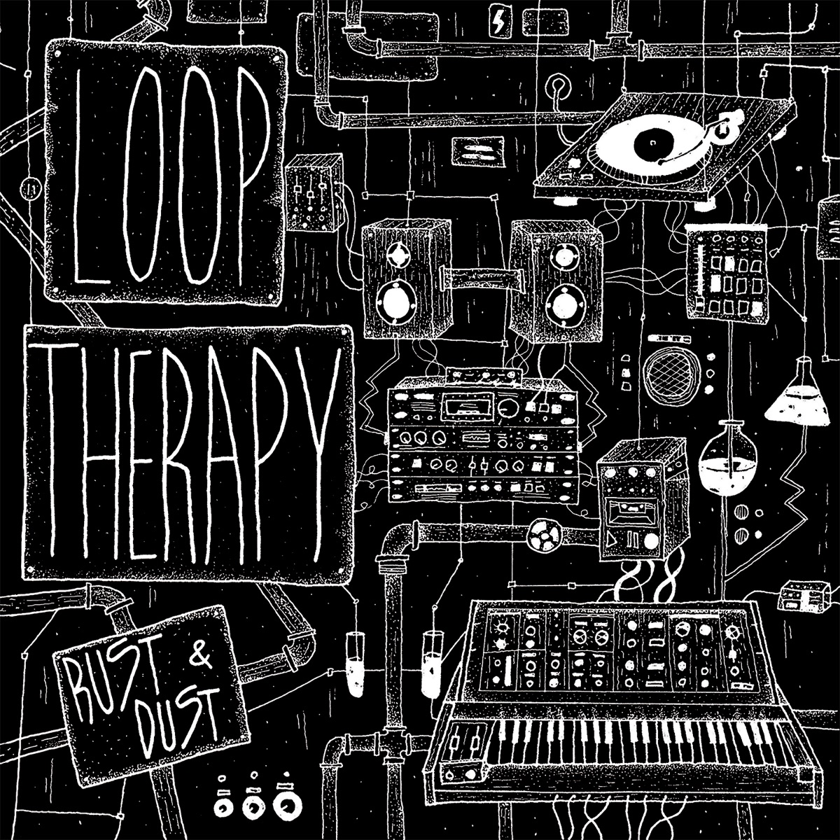 Rust & Dust by Loop Therapy album cover