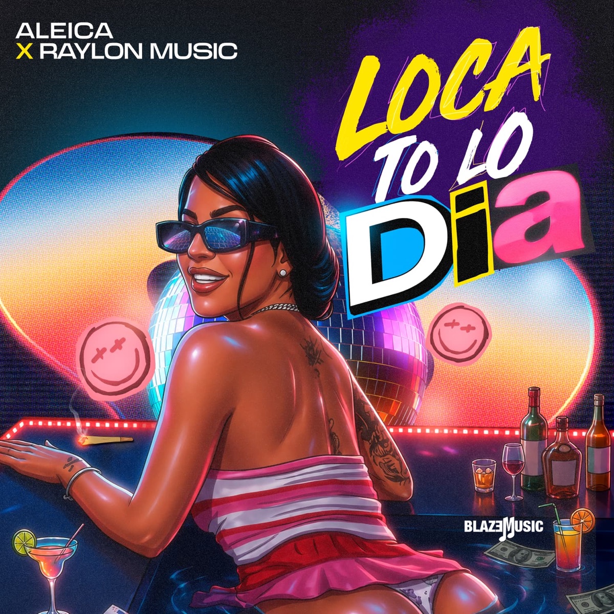 Loca To Lo Dia - Single by Aleica & Raylon Music album cover