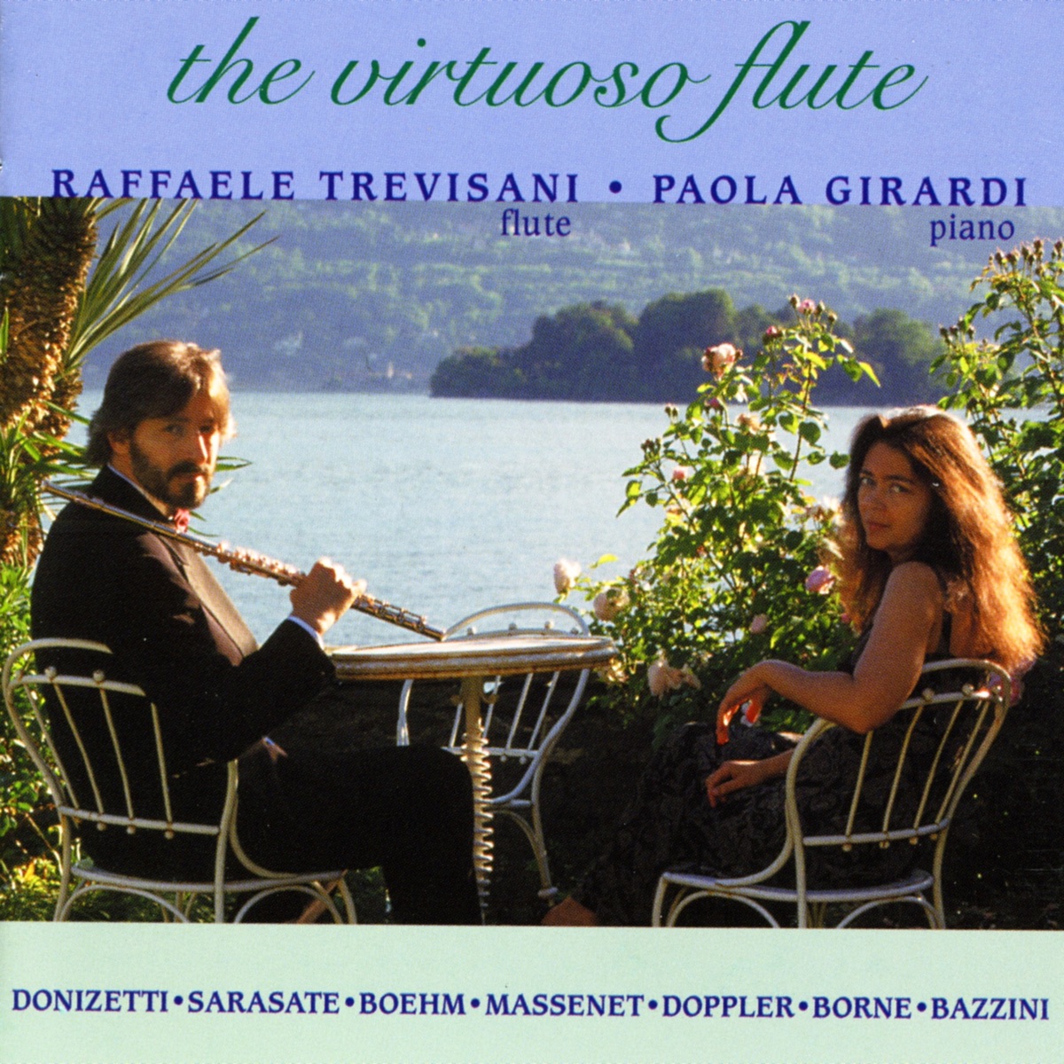 The Virtuoso Flute by Raffaele Trevisani & Paola Girardi album cover