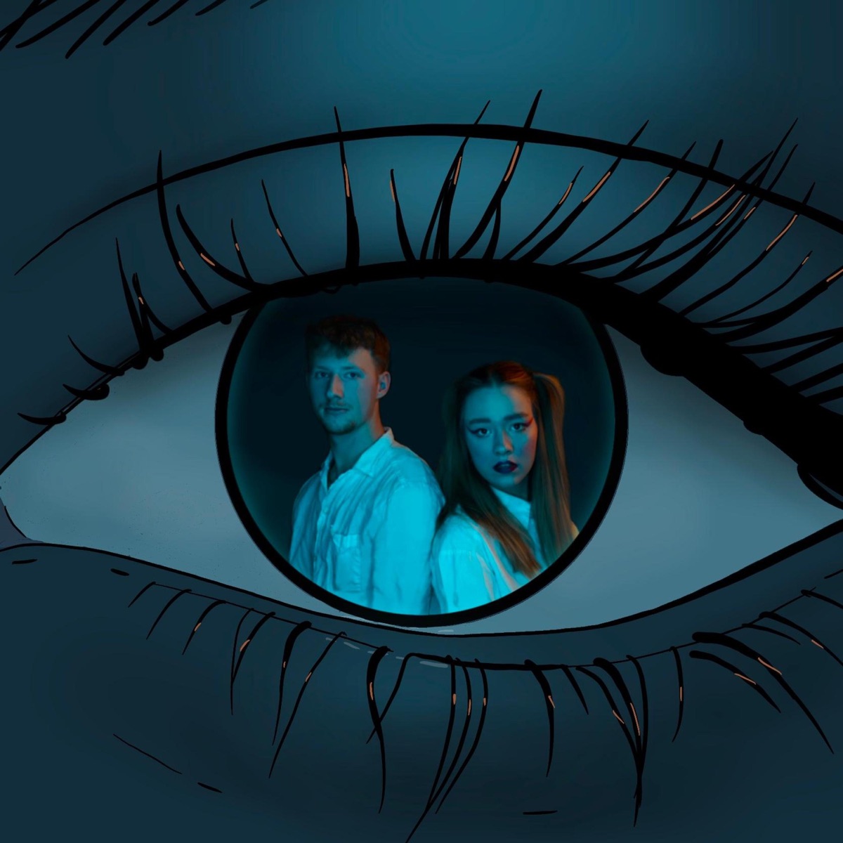 Ocean Eyes - Single by Hary.BoY Beats & Laura Cierniak album cover