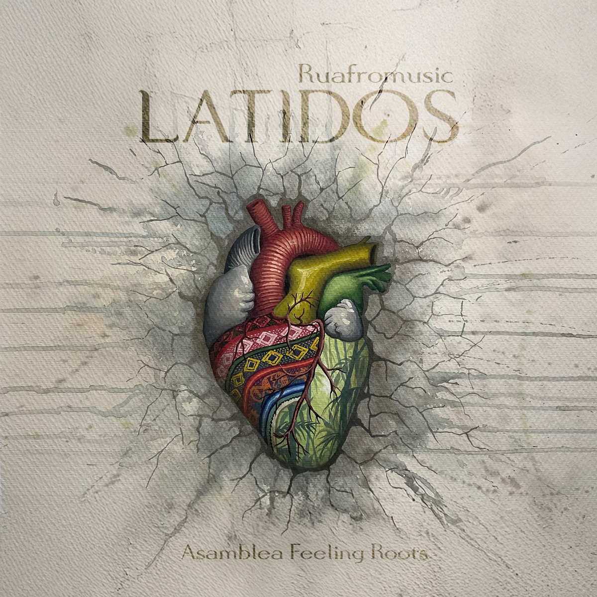 Latidos - EP by ruafromusic & ASAMBLEA FEELING ROOTS album cover