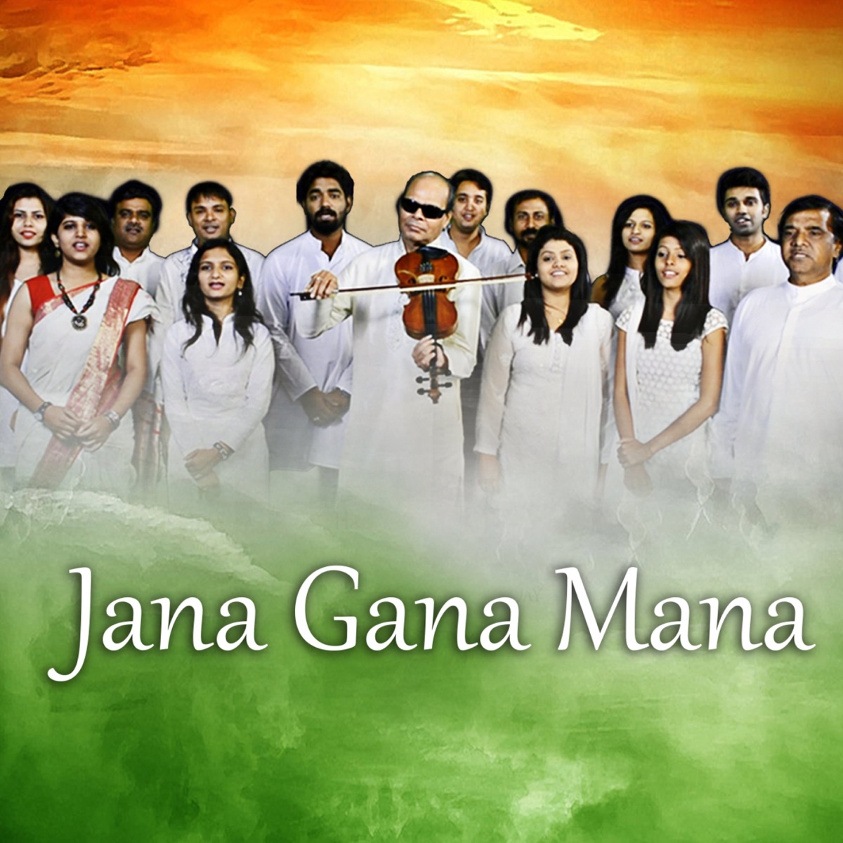 Jana Gana Mana - Single by Mohit Manuja, Rabindranath Tagore, Shruti Jain, Shreya Jain, Suresh Iyer, Anuja Ghadge, Shyam Jain, Avani Arya & Shefali Chourasia album cover