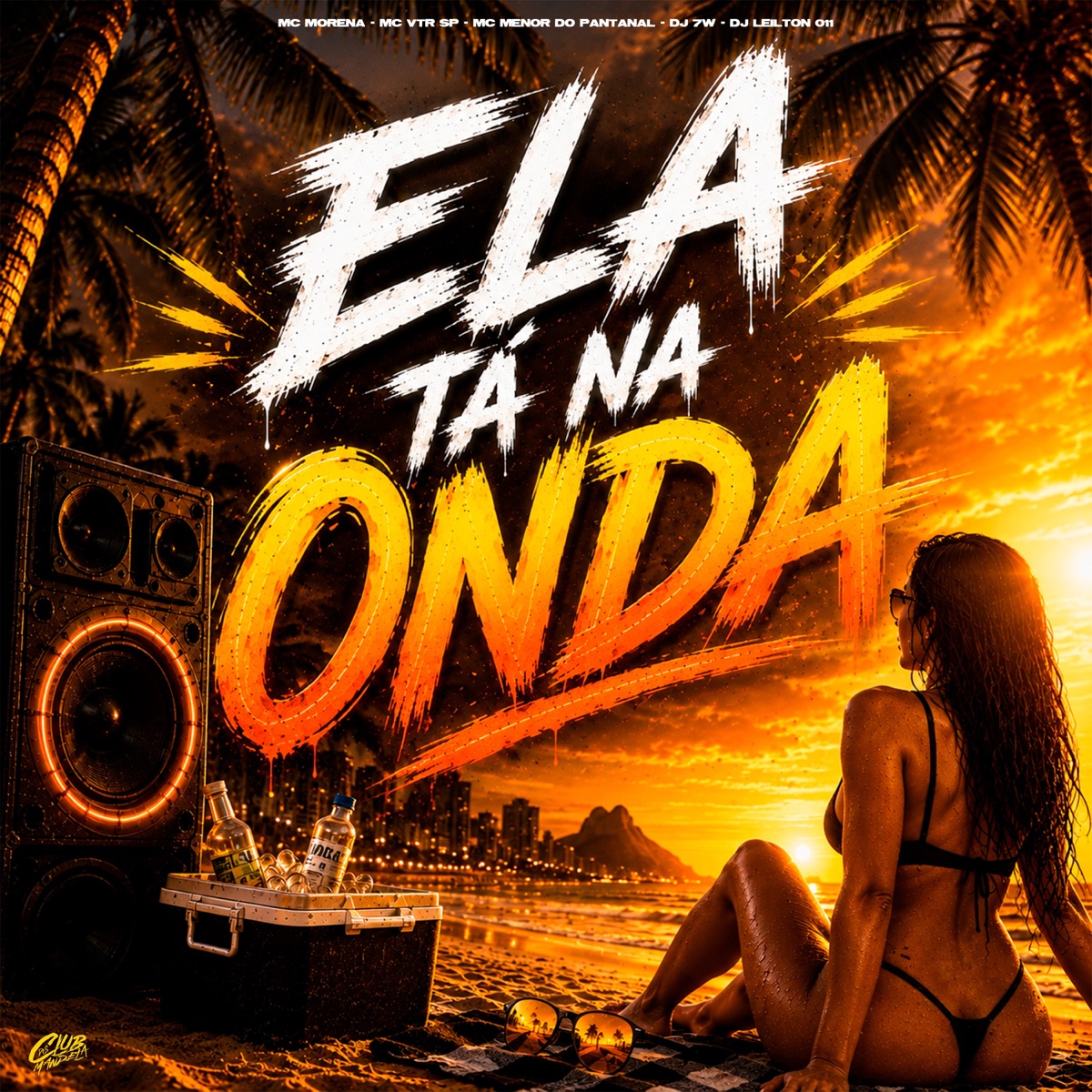 Ela Tá na Onda (feat. MC Morena) - Single by MC Vtr SP, MC MENOR DO PANTANAL, DJ 7W & DJ LEILTON 011 album cover