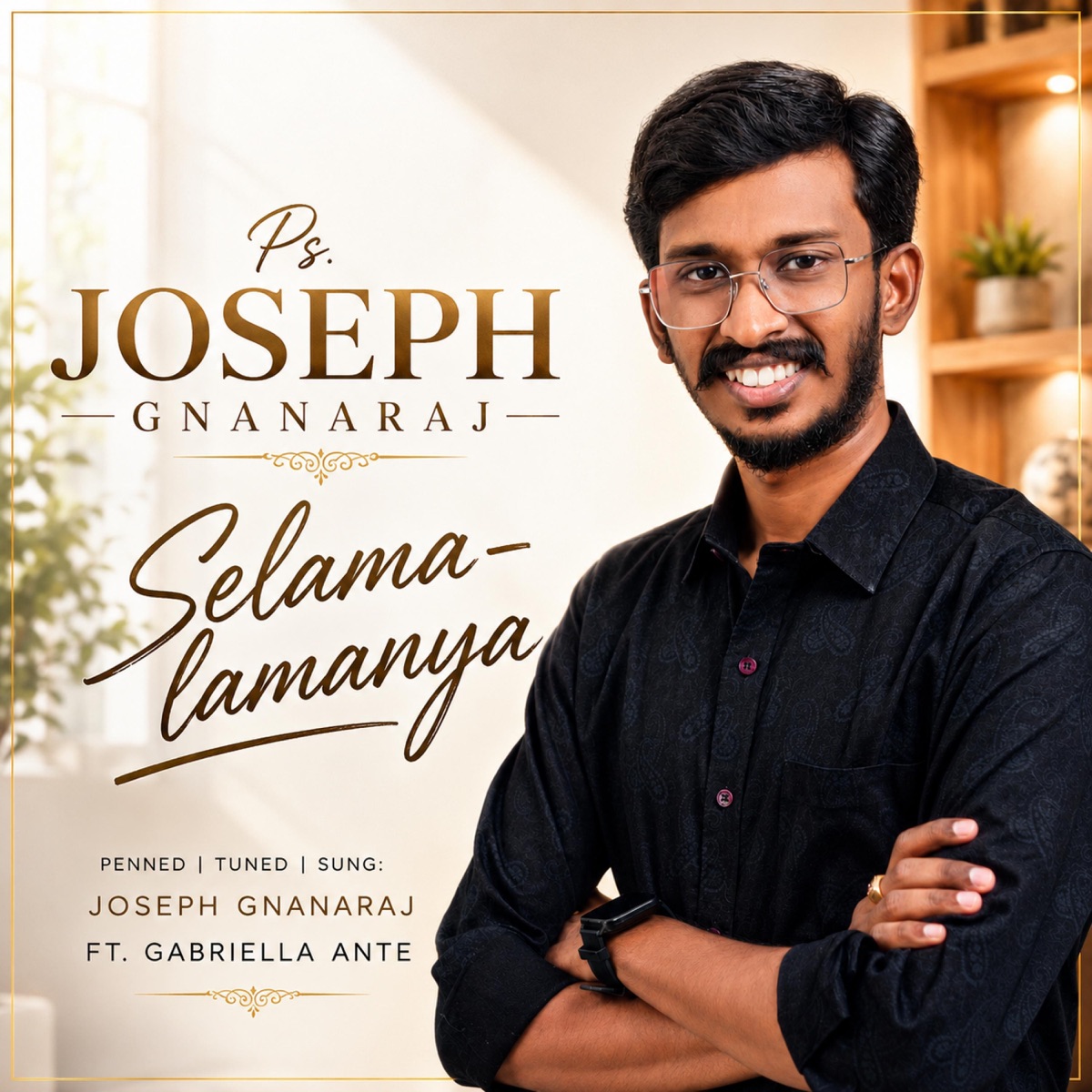 Selama-lamanya (feat. Gabriella Natasya Ante) - Single by Joseph Gnanaraj album cover