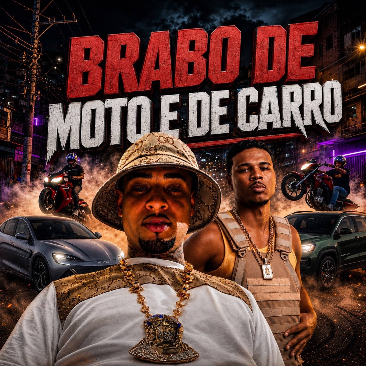Brabo de Moto e de Carro - Single by Dom Melodia & DJ Patatá album cover