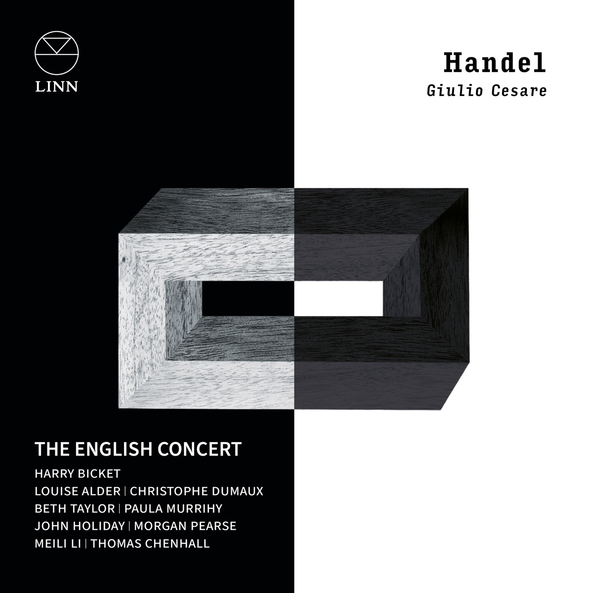 Handel: Giulio Cesare in Egitto by The English Concert, Harry Bicket, Christophe Dumaux, Thomas Chenhall, Beth Taylor, Paula Murrihy, Louise Alder, Meili Li, John Holiday & Morgan Pearse album cover