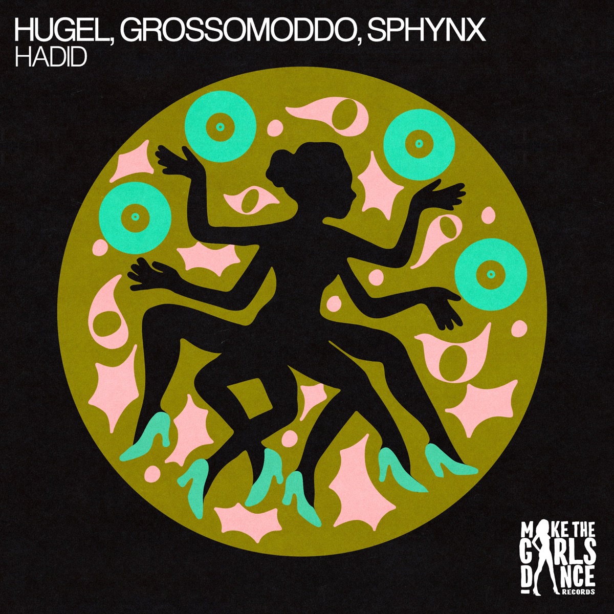 Hadid (Extended Mix) - Single by HUGEL, GROSSOMODDO & SPHYNX album cover