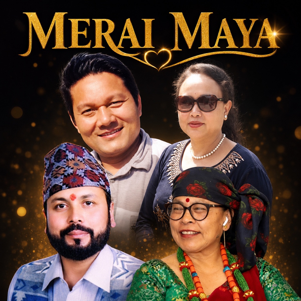 MERAI MAYA - EP by Khadga Garbuja album cover