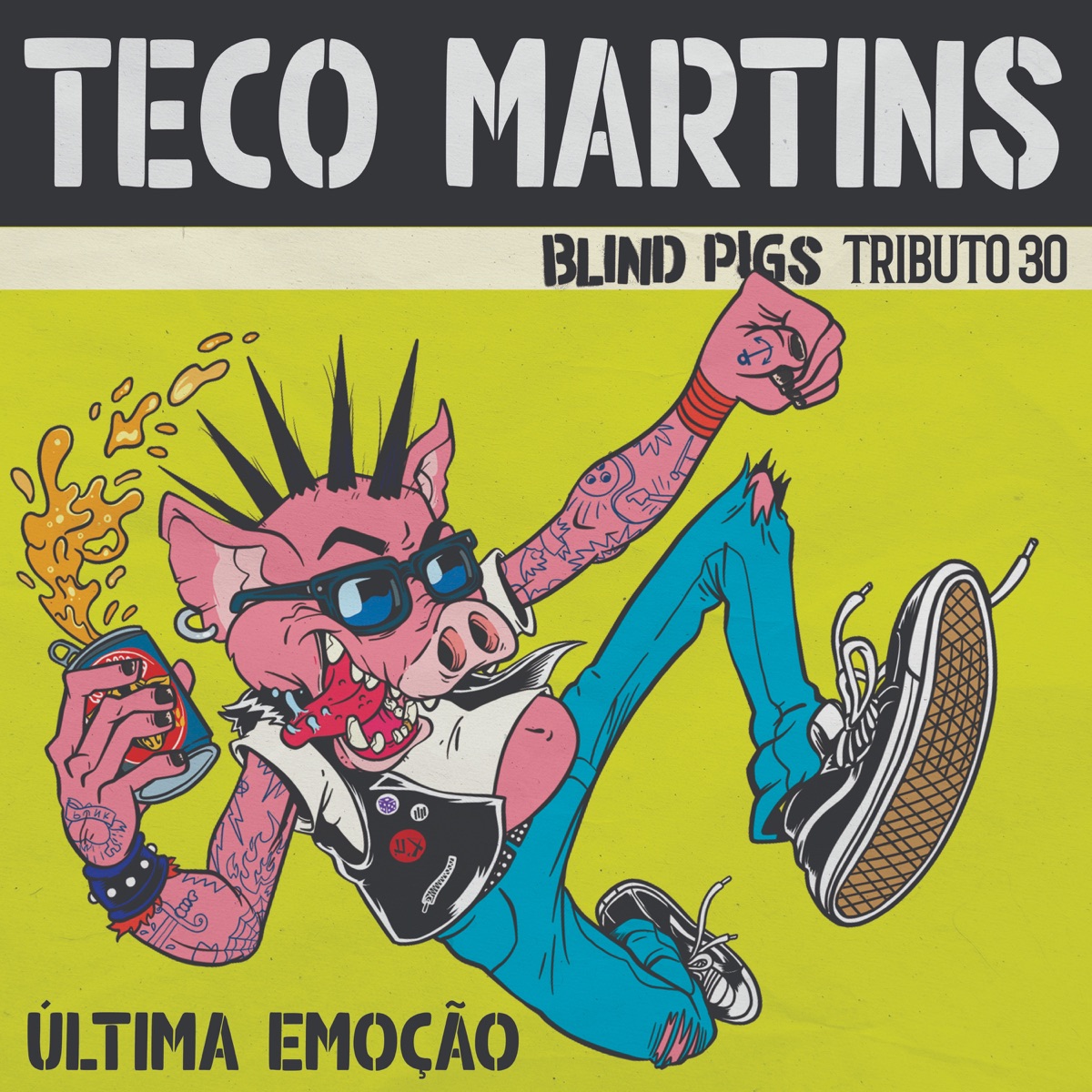 Última Emoção - Single by BLiND PiGS & Teco Martins album cover