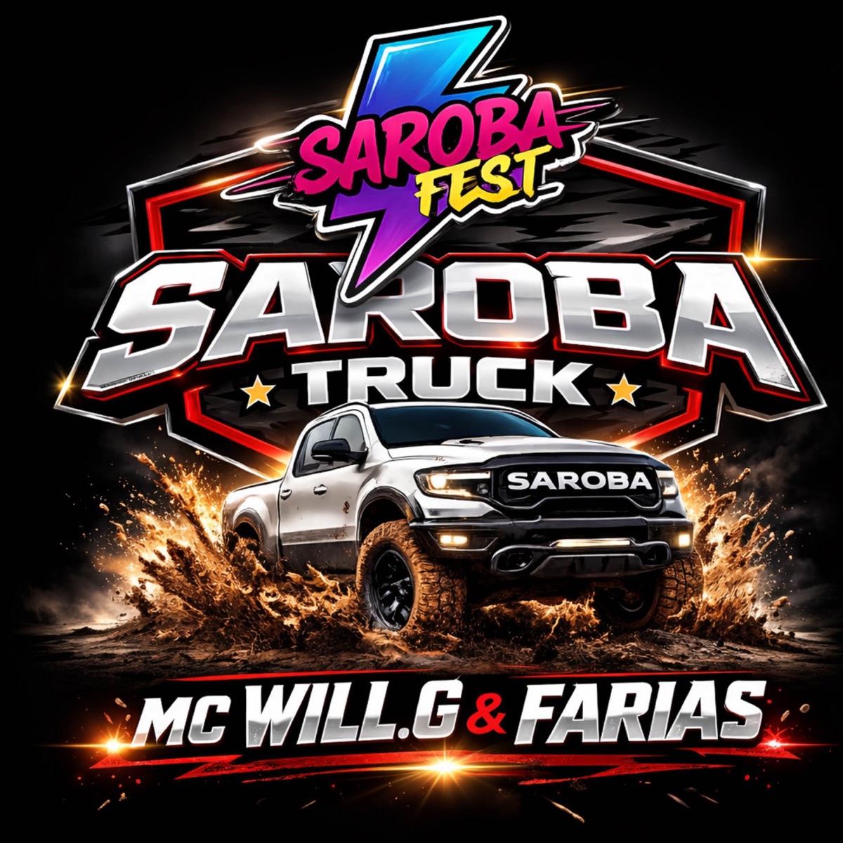 SAROBA FEST - Single by FARIAS & MC Will.G album cover
