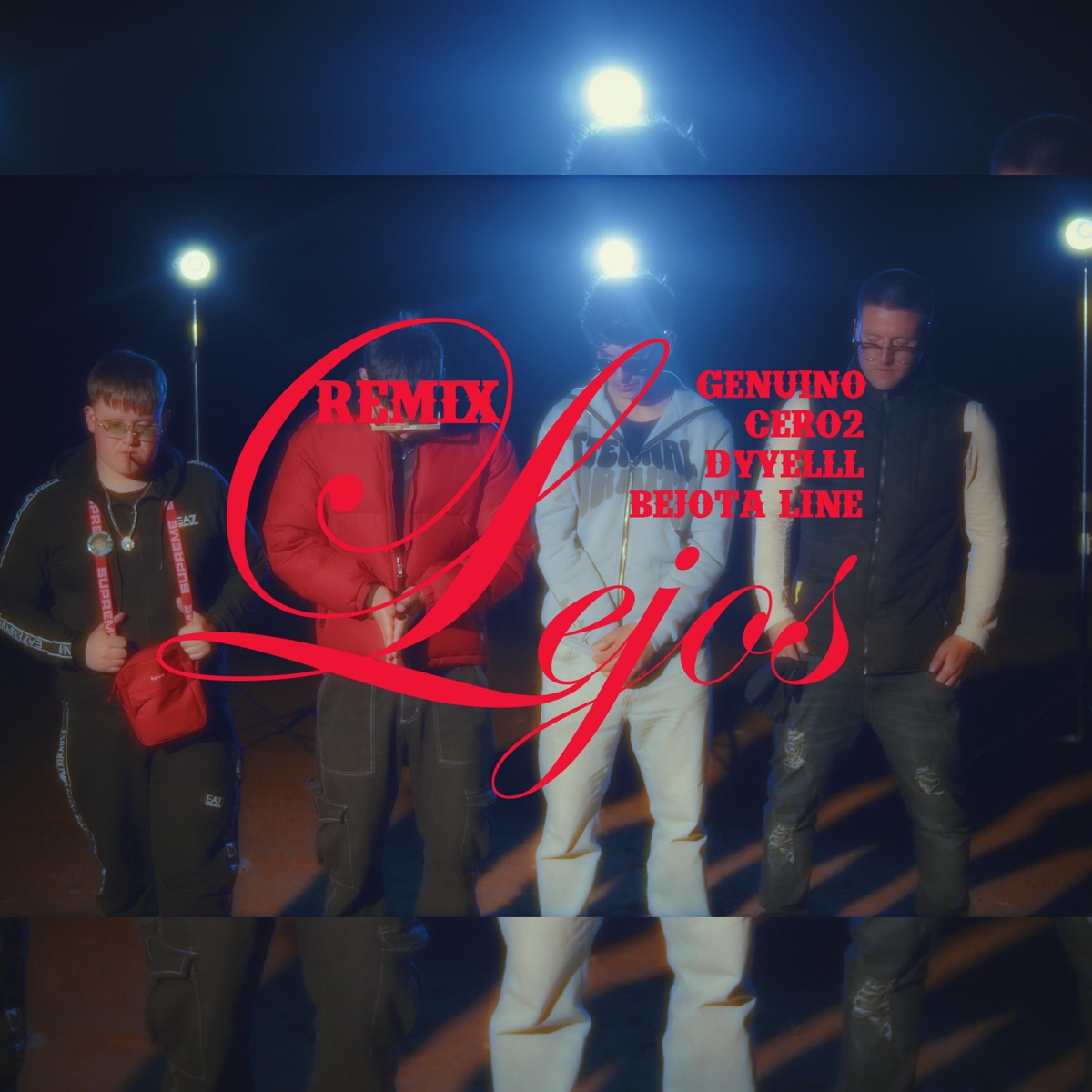LEJOS (feat. Cero2, Dyyelll & Bejota line) [REMIX] - Single by Genuino album cover