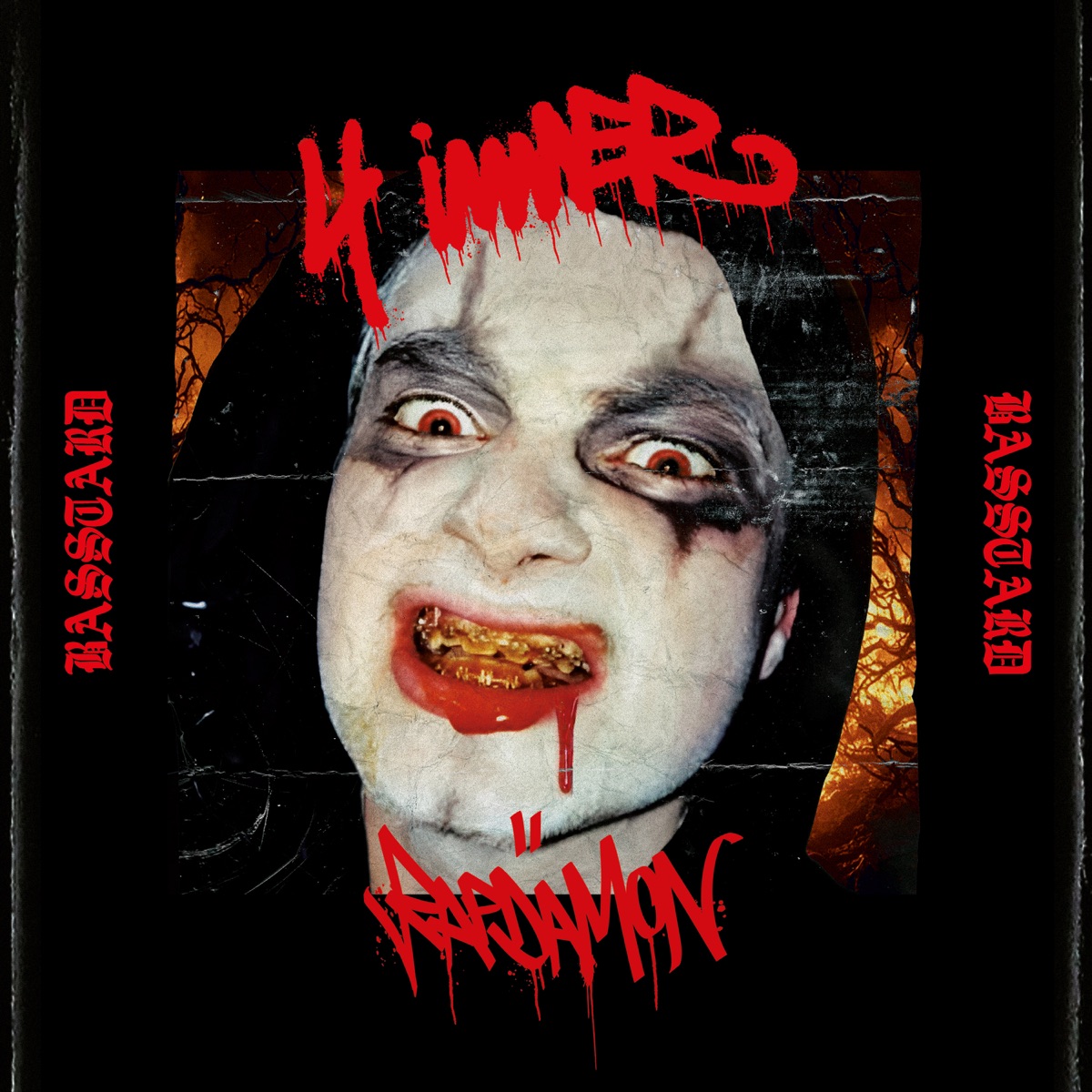 4 IMMER RAPDÄMON - Single by Basstard album cover