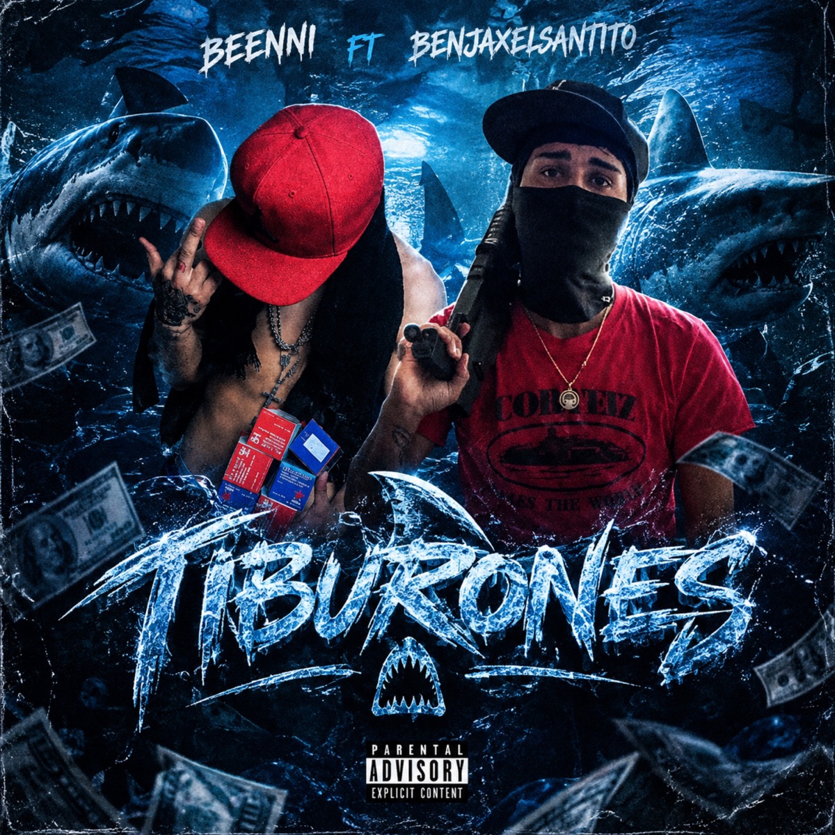 TIBURONES - Single by Beenni & benjaxelsantito album cover