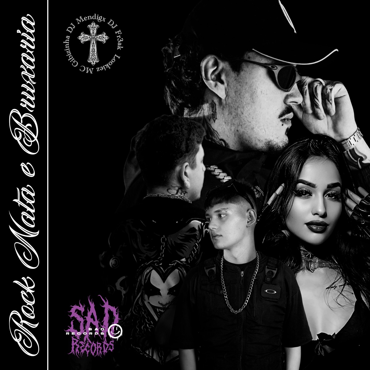 ROCK, NATA E BRUXARIA - Single by Lookiez, DJ Fr3ak, MC GIBIZINHA & DJ MENDIGX album cover