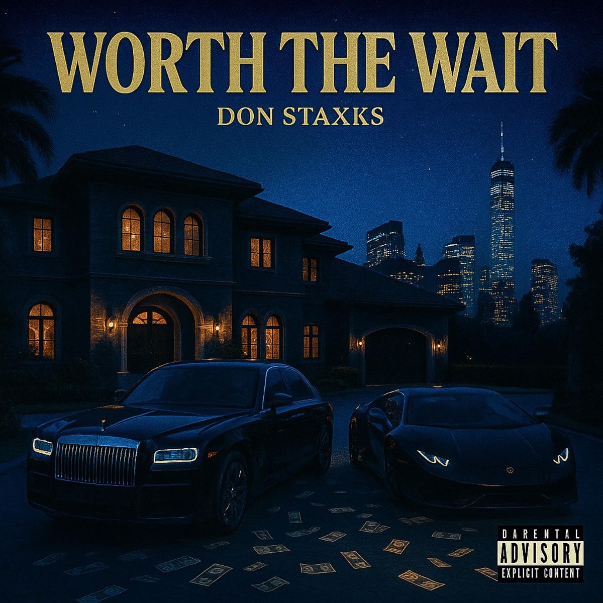 Worth The Wait by Don Staxks album cover