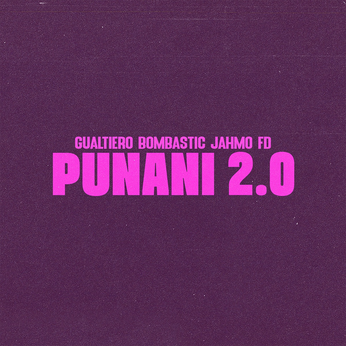 P****i 2.0 - Single by Gualtiero, Bombastic, Jahmo & FD album cover