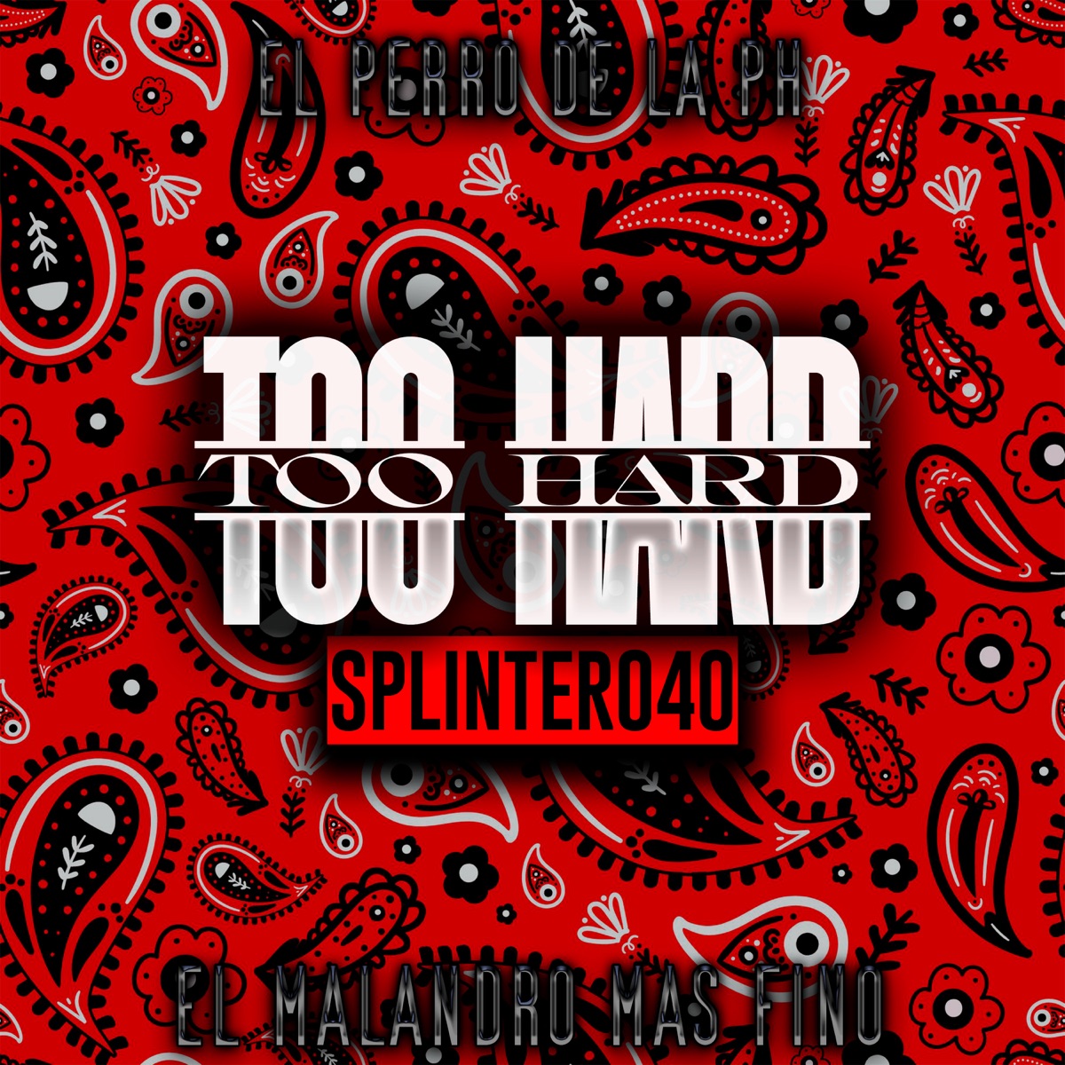 TOO HARD - Single by Splinter040 album cover