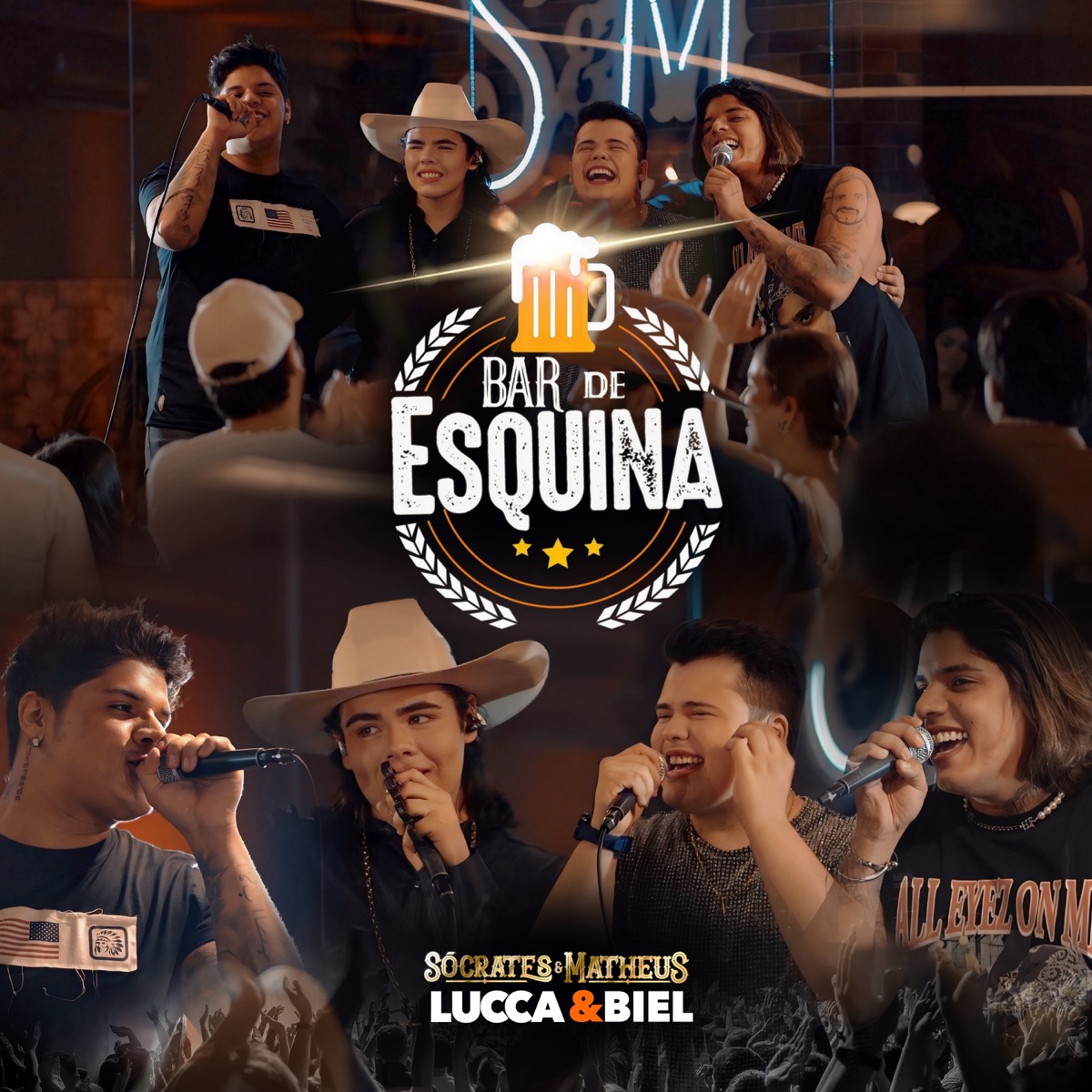 Bar de Esquina (feat. Lucca e Biel) - Single by Sócrates e Matheus album cover