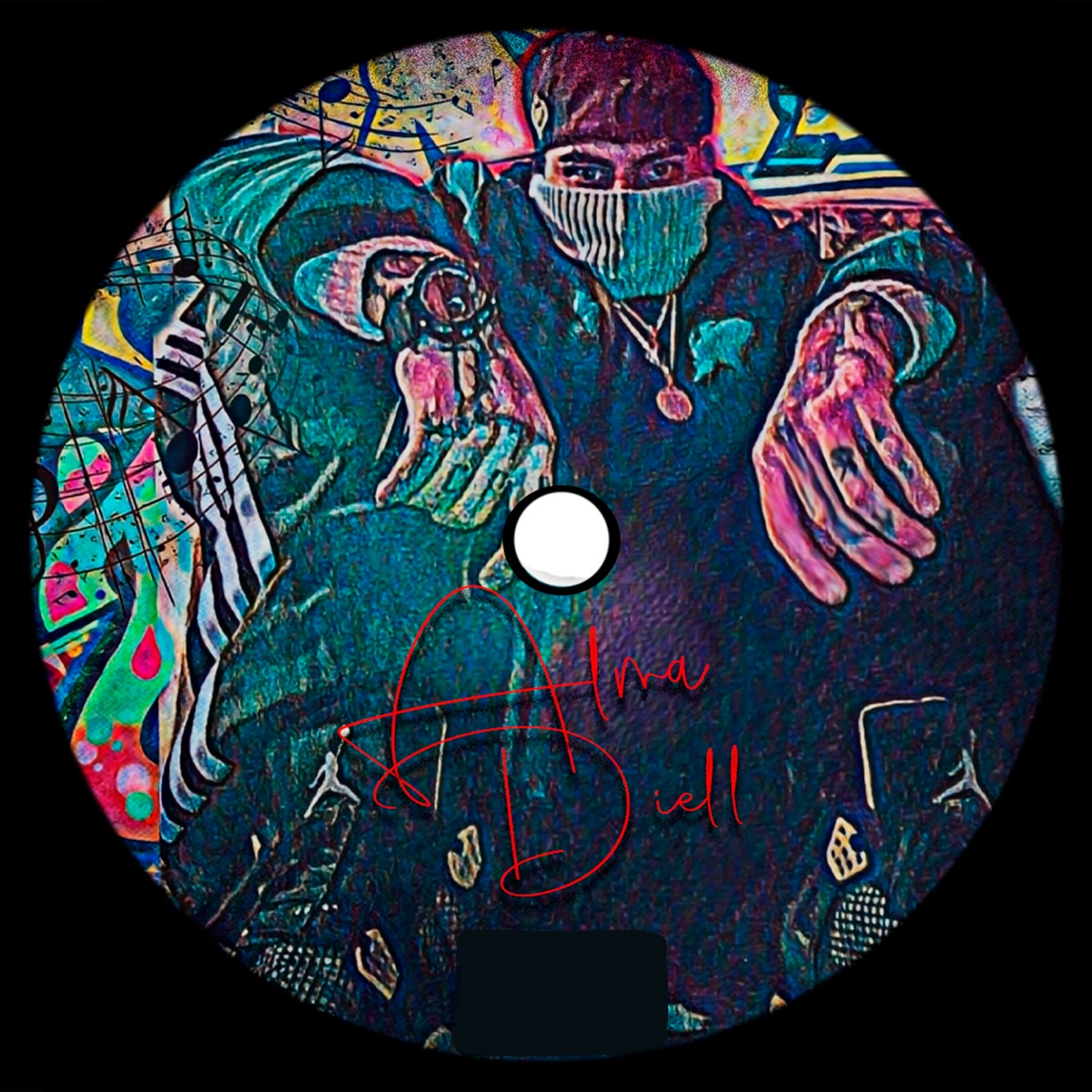 Ayer Te Soñe - Single by ALMADIELL album cover