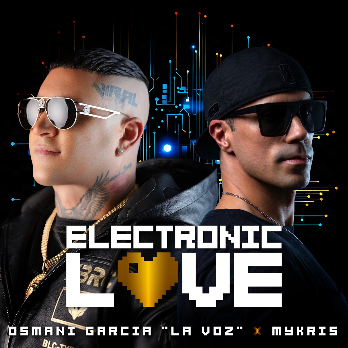 Electronic Love - EP by Osmani Garcia "La Voz" & Mykris album cover