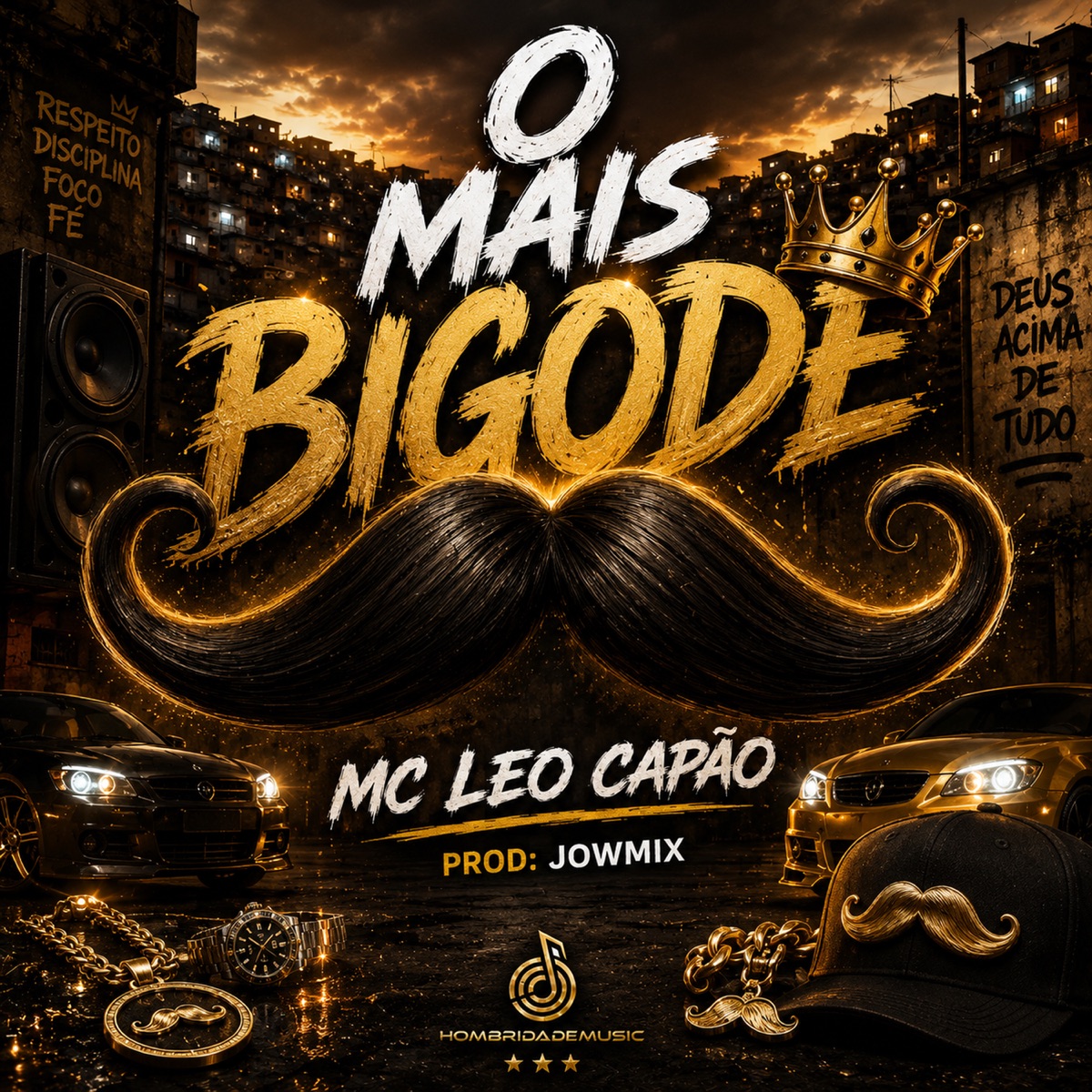 O Mais Bigode - Single by Mc Leo Capão album cover