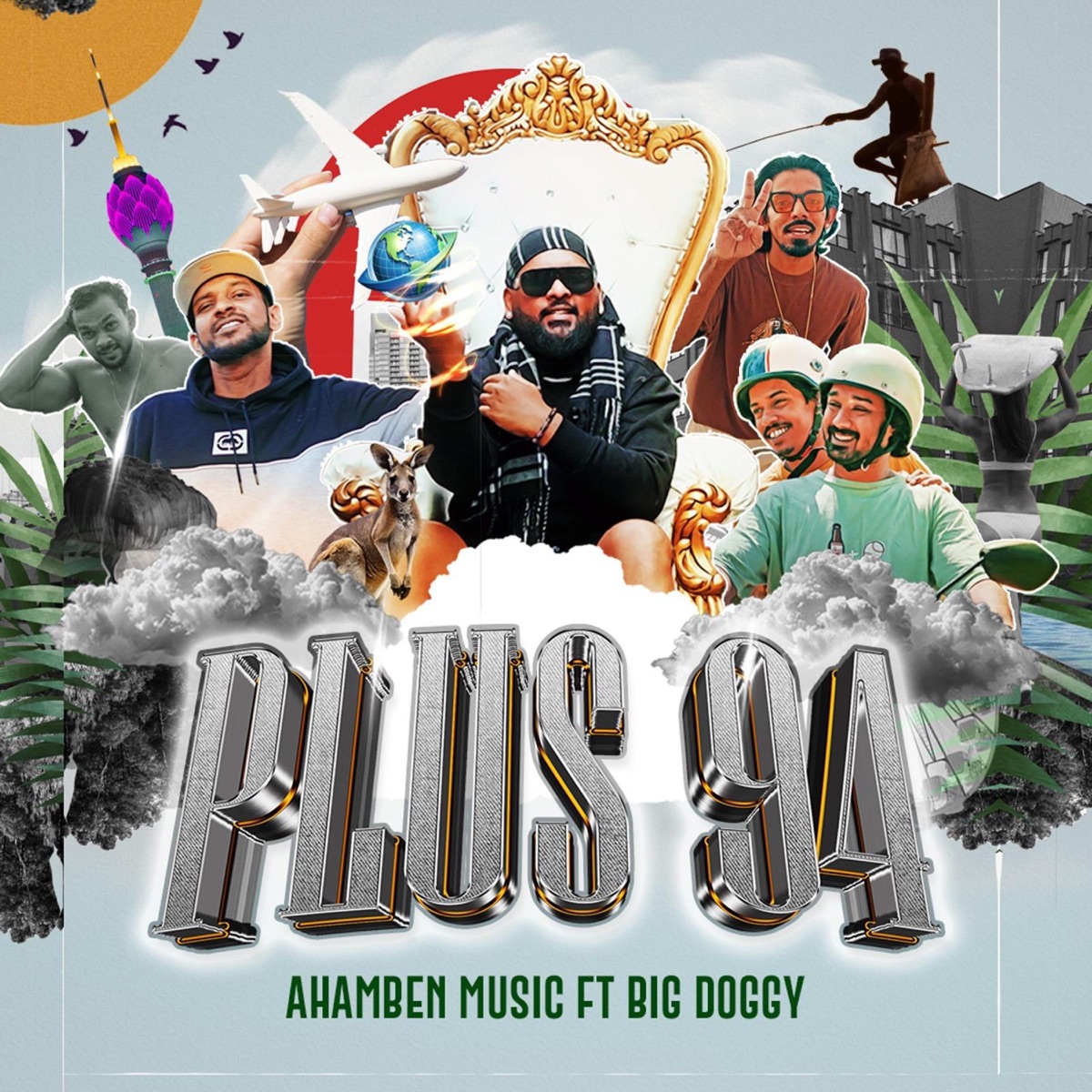 Plus 94 (feat. Oshen De Mel & Track Master) - Single by AHAMBEN MUSIC & BigDoggy album cover
