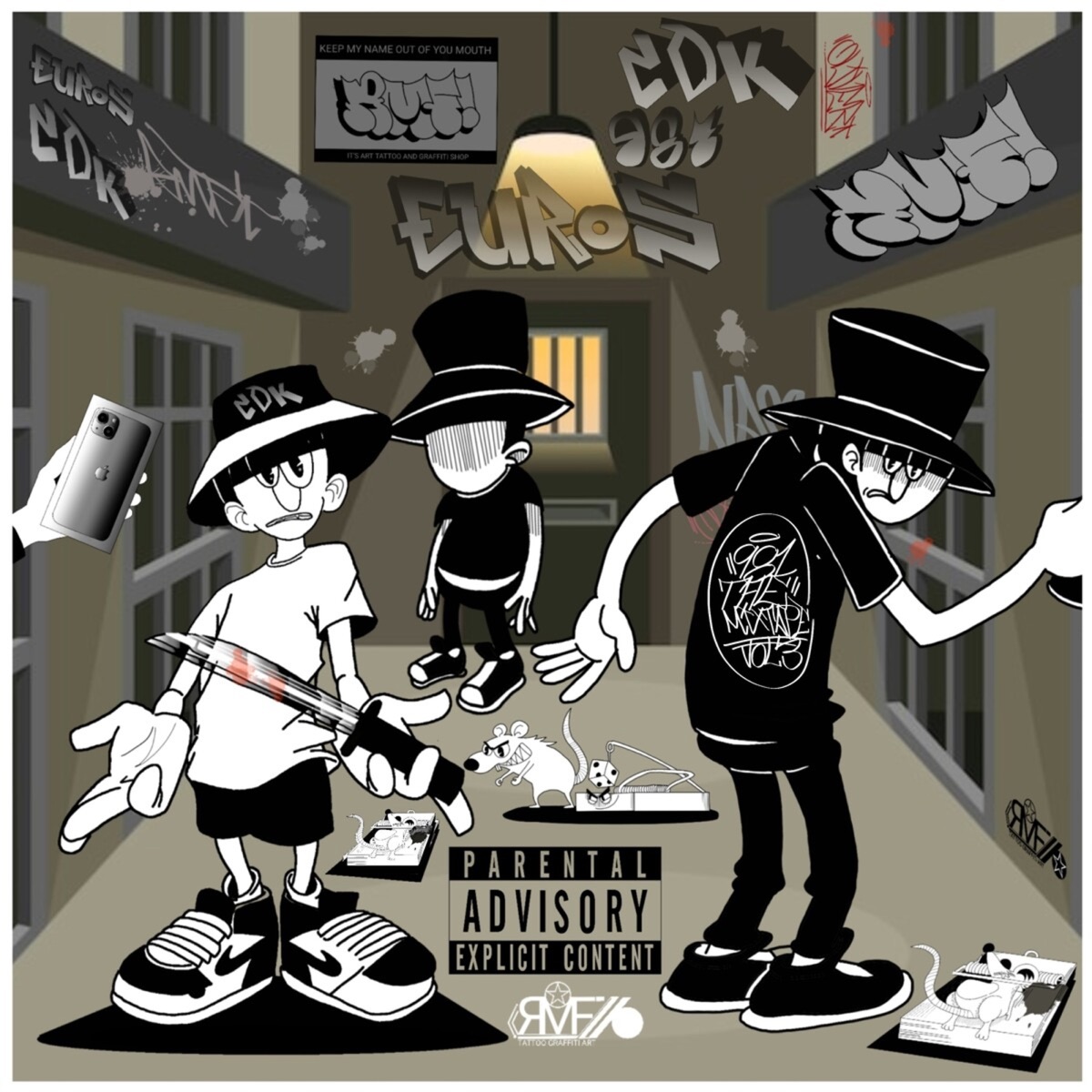 Poltergeist - Single by EUROS981 & NDK album cover