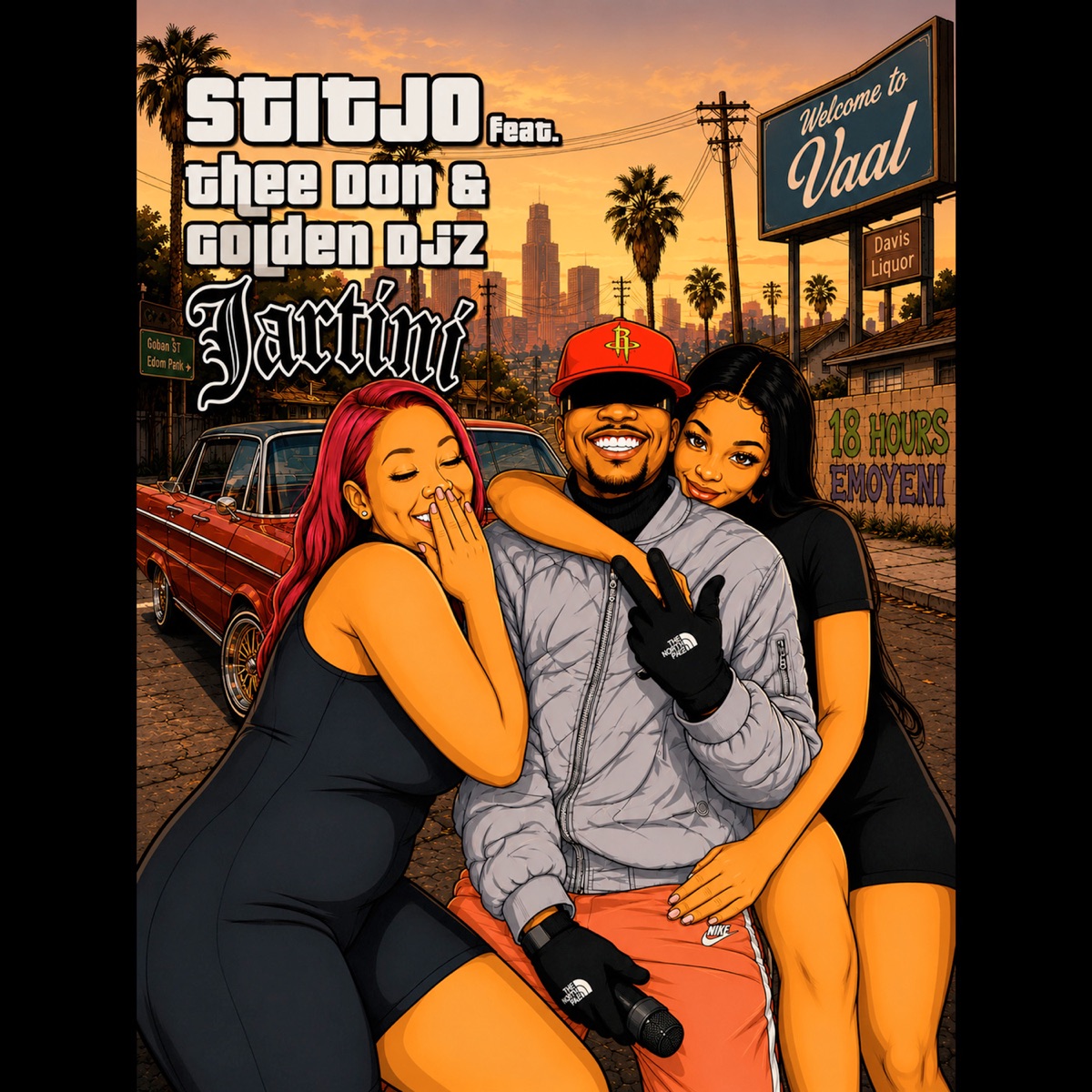 Jartini (feat. Thee Don & Golden DJz) - Single by Stitjo album cover