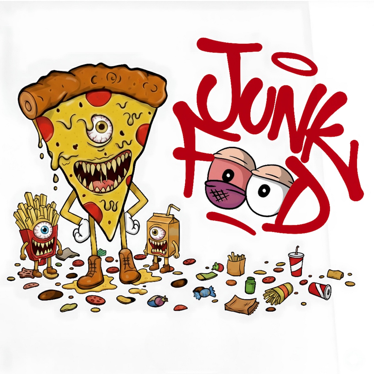 Junk Food - Single by S.H.HAIDERI & QM album cover