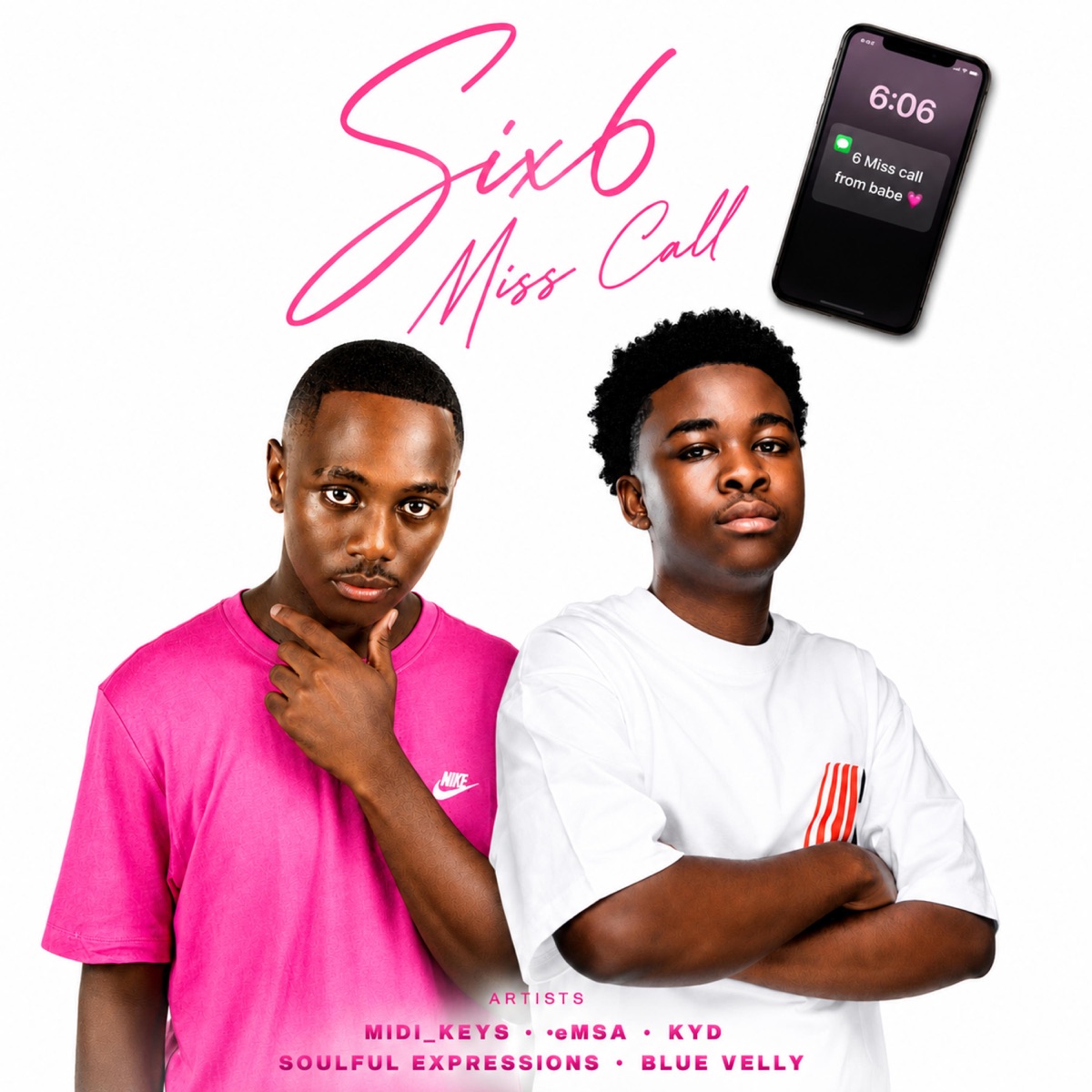 Six Miss Call 2.0 (feat. KyD, Soulful Expressions & Blue Velly) - Single by Midi_keys & eMSA album cover