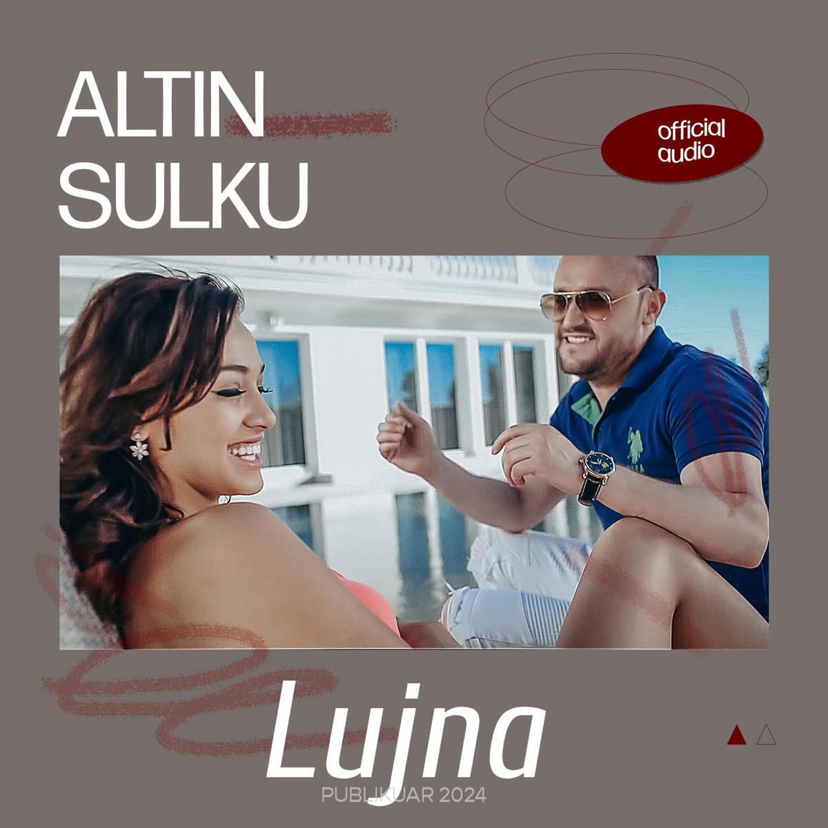 Lujna - Single by Altin Sulku album cover