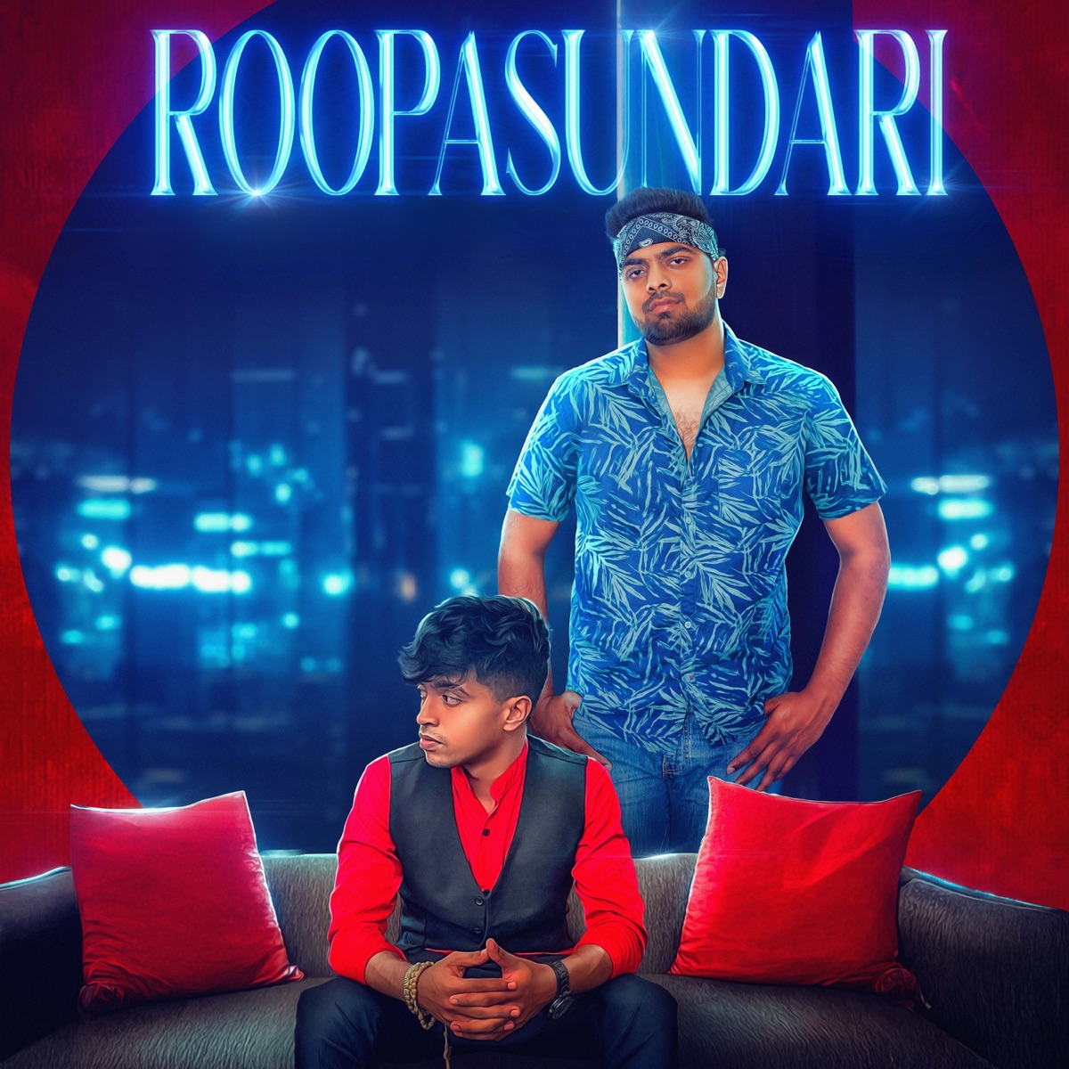 Roopasundari - Single by Sansala Perera & Janith Munazinghe album cover