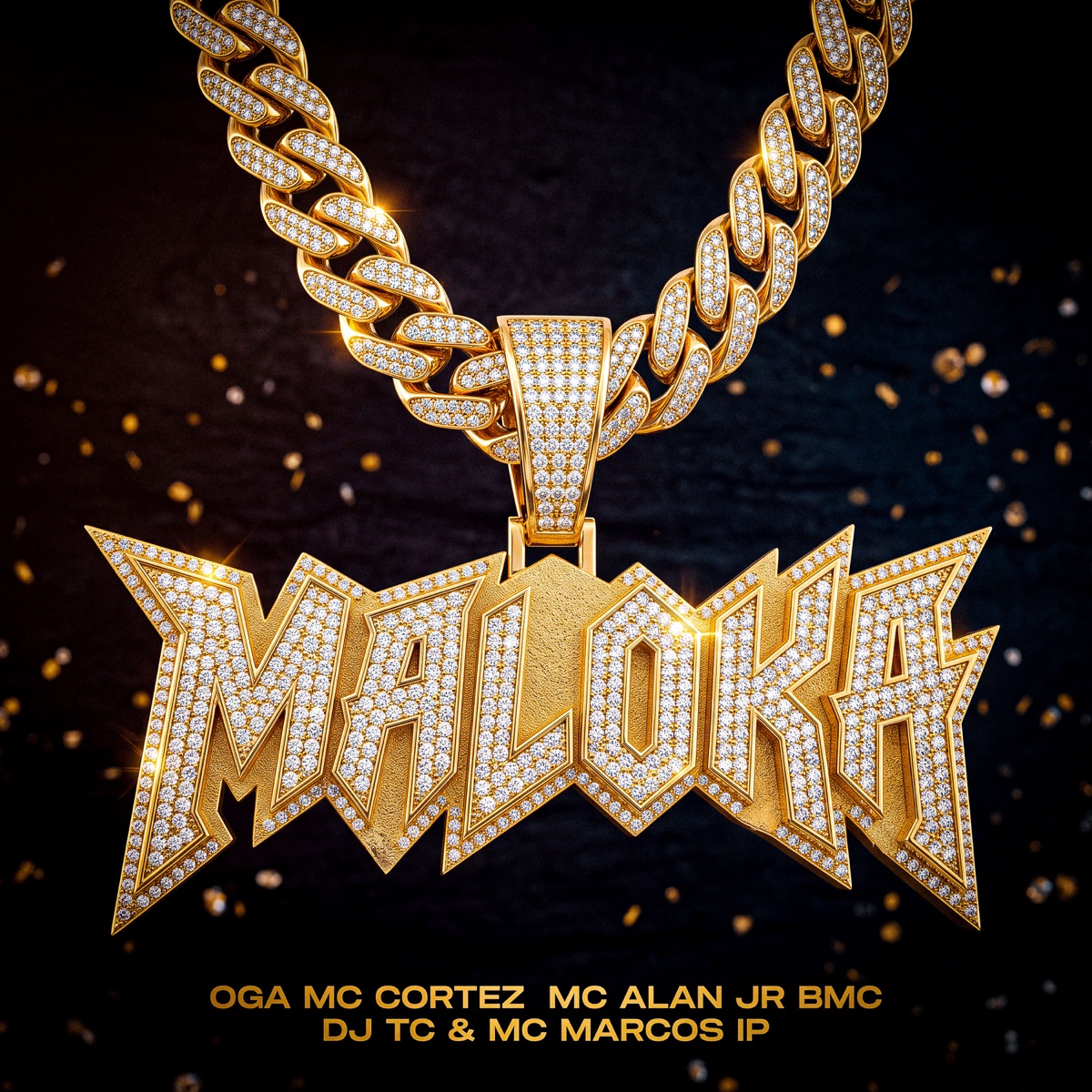 Maloka (feat. Mc Marcos IP) - Single by Oga, MC Cortez, MC ALAN JR & BMC album cover