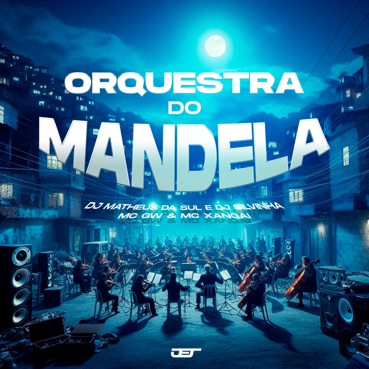 Orquestra do Mandela - Single by DJ SILVINHA, MC GW, MC Xangai & DJ Matheus da Sul album cover