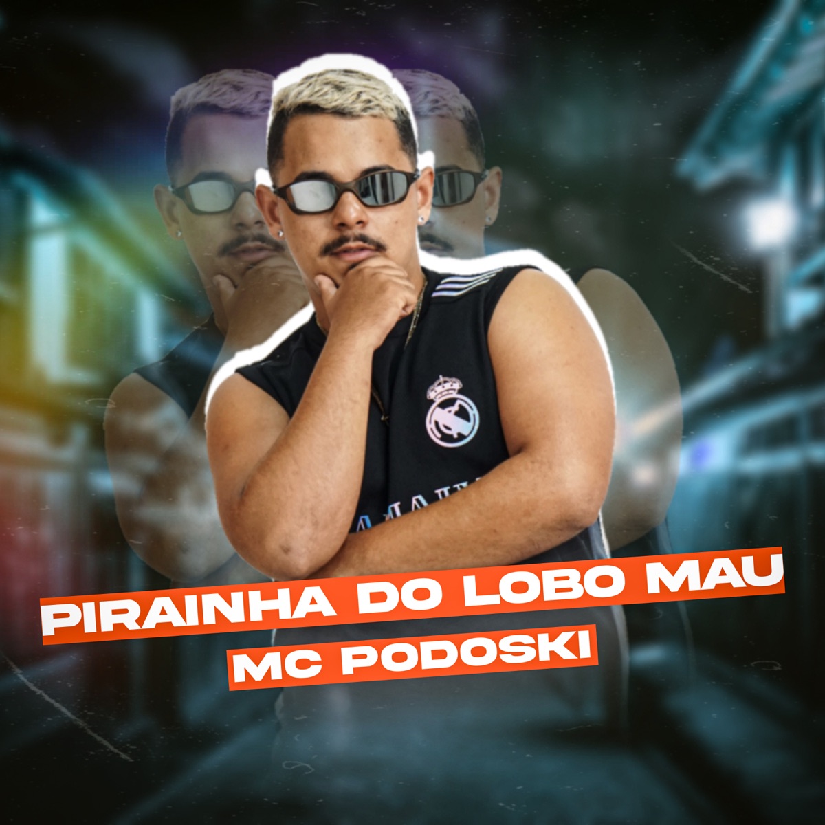 Pirainha do Lobo Mau - Single by Mc Podoski album cover