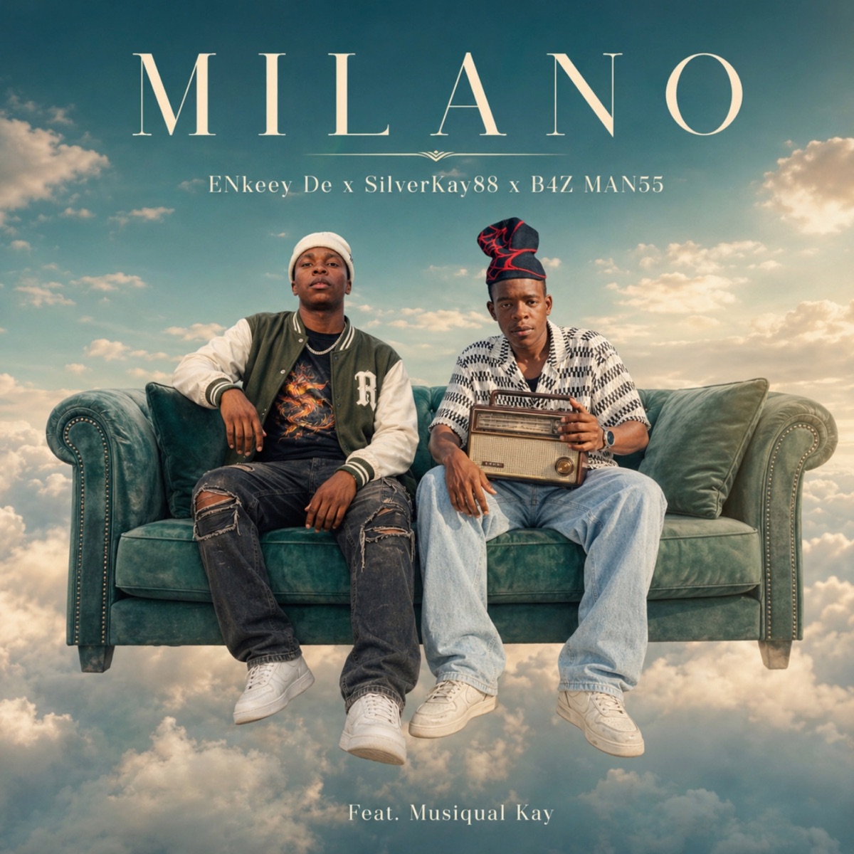 Milano (feat. Musiqual Kay) - Single by ENkeey De, SilverKay88 & B4Z_MAN 55 album cover