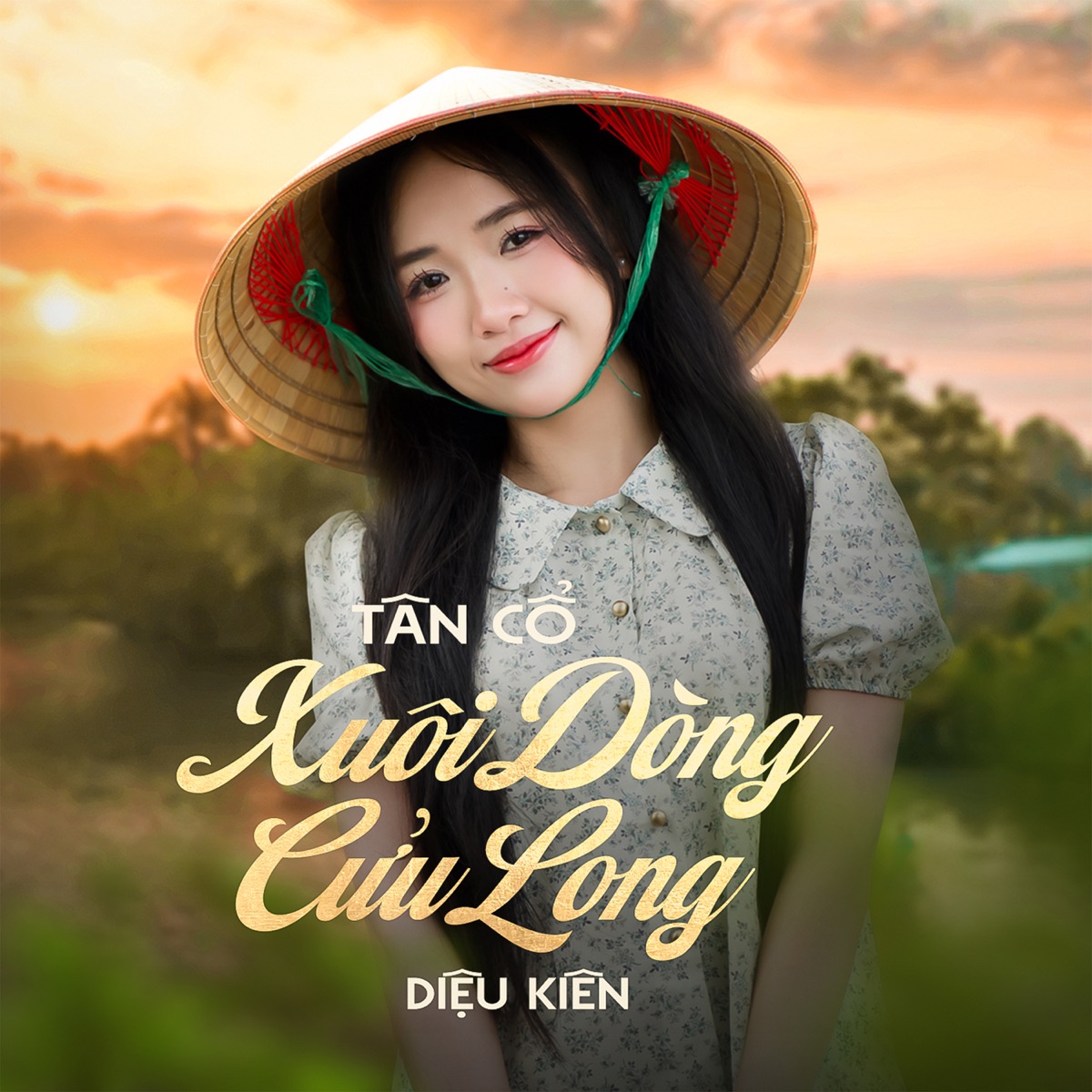 Tân Cổ Xuôi Dòng Cửu Long - Single by Diệu Kiên album cover