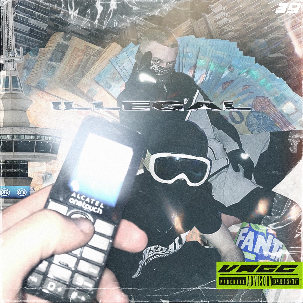 Illegal (feat. MKNBEATS) - Single by Vagg album cover