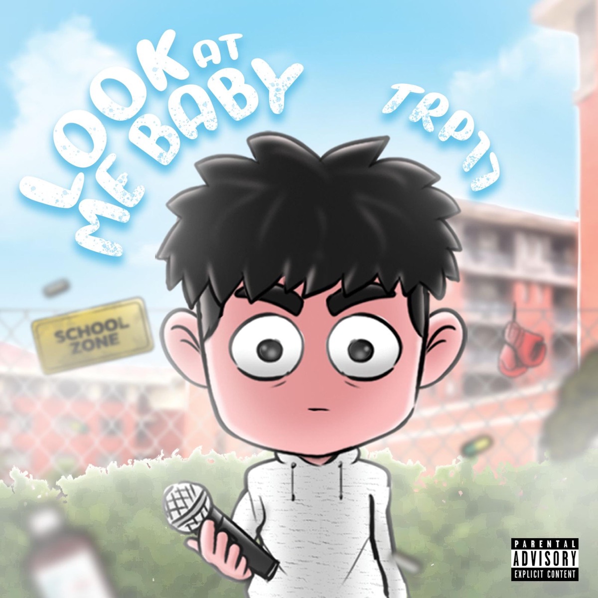 Look at Me Baby (feat. Gust The kid) - Single by TRP17 album cover