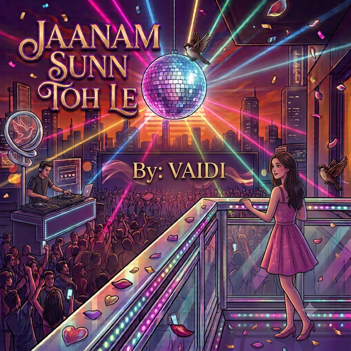JAANAM SUNN TOH LE - Single by VAIDI album cover