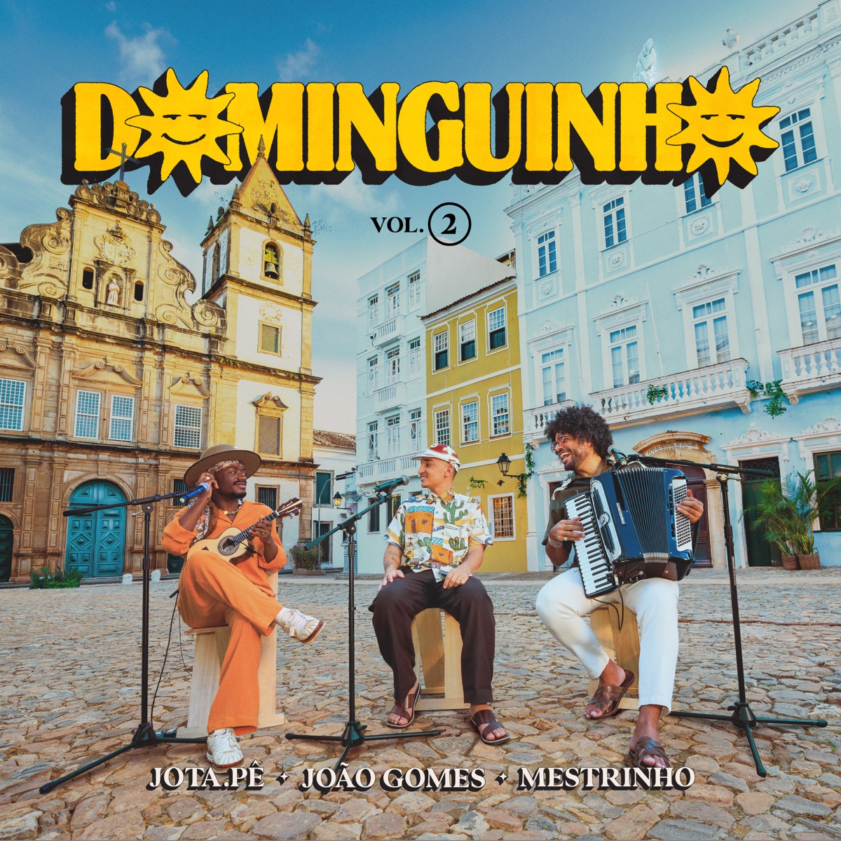 Dominguinho Vol. 2 (Ao Vivo) by Dominguinho, João Gomes, Mestrinho & Jota.pê album cover