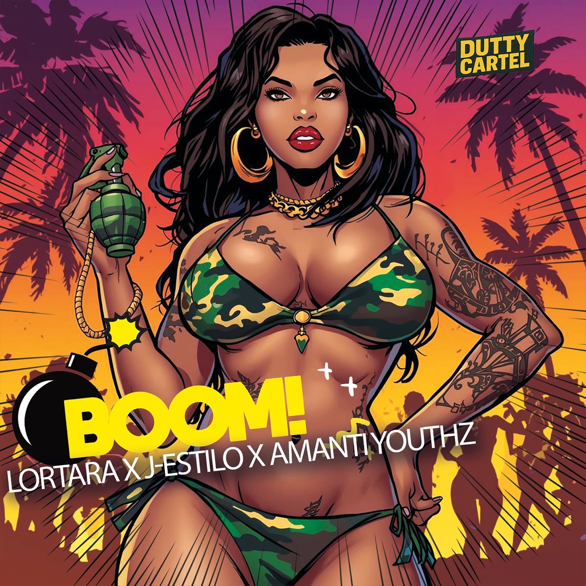 Boom! - Single by LorTara, J-Estilo & Amanti Youthz album cover