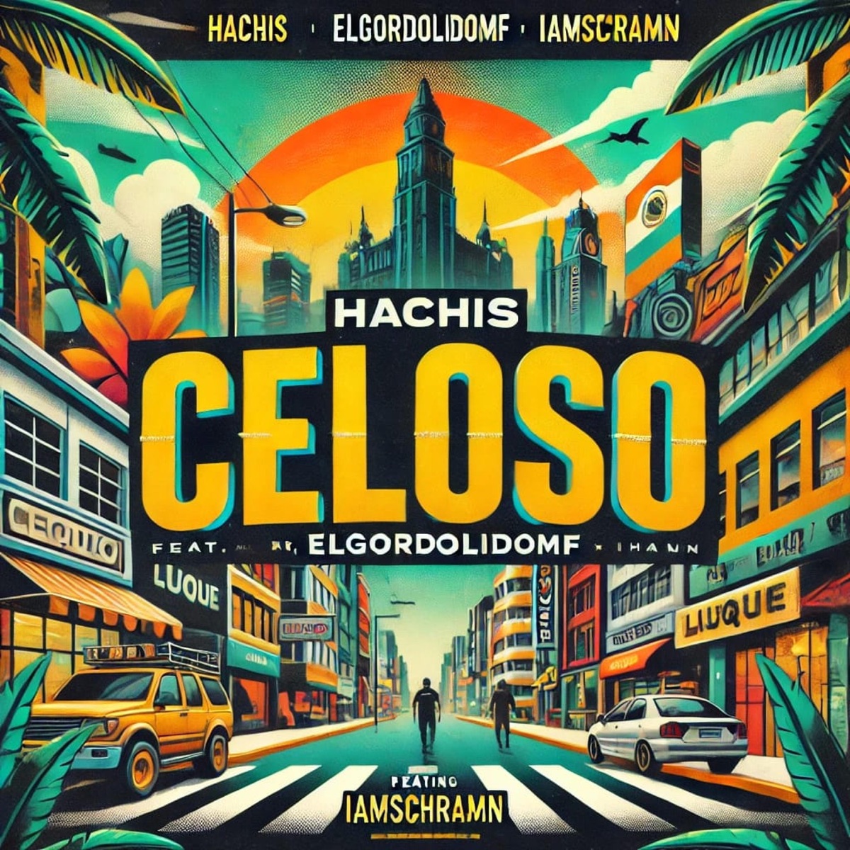CELOSO (feat. ELGORDOLINDOMDF, HACHIS & iamschramm) - Single by CREWDEGAP album cover