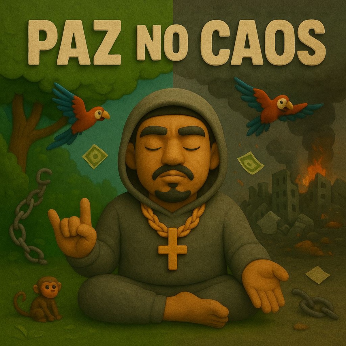 Paz no Caos Vol 2 - Single by Big album cover