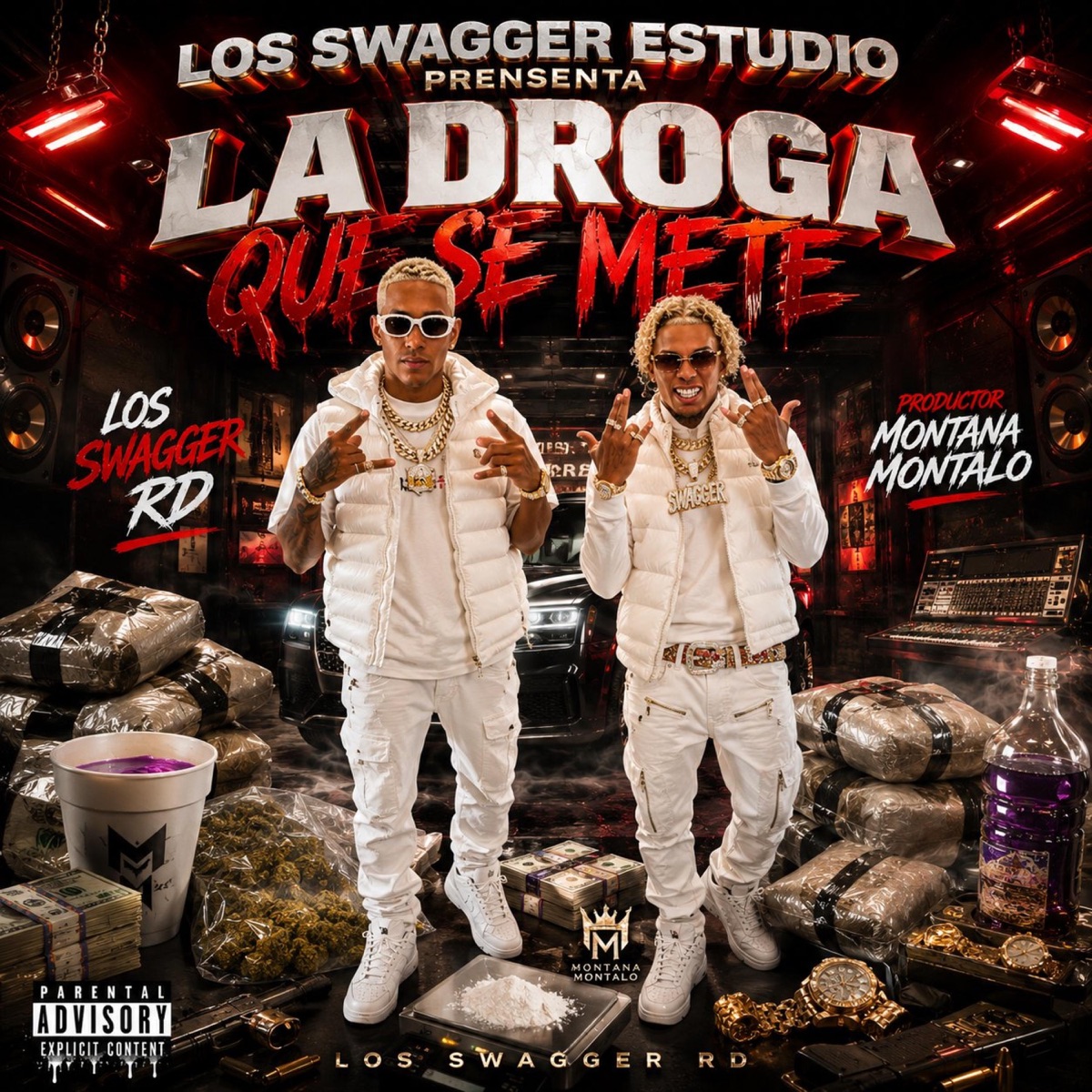 LA DROGA QUE SE METE - Single by Los Swagger Rd album cover