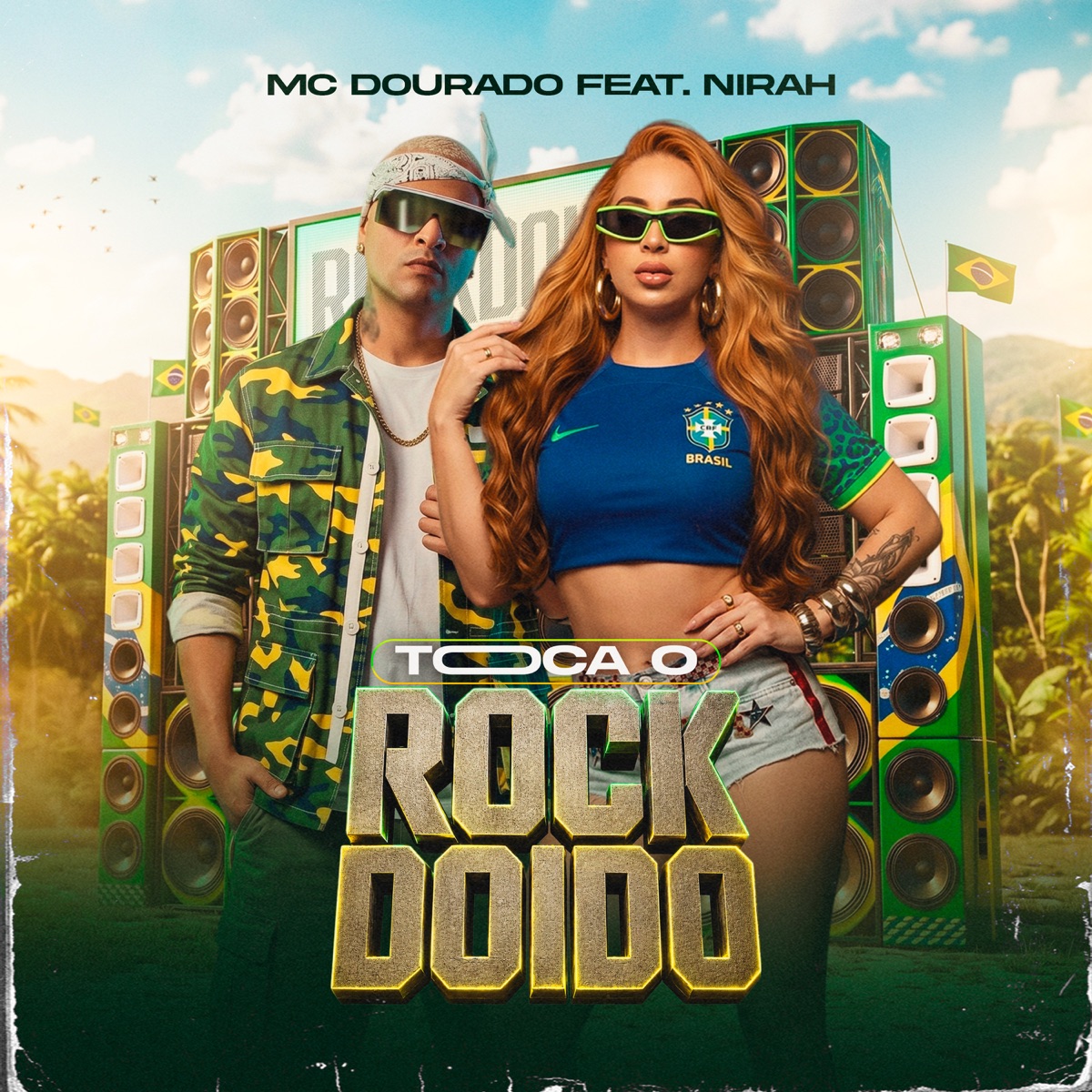 Toca o Rock Doido (Remix) - Single by MC Dourado & Nirah album cover